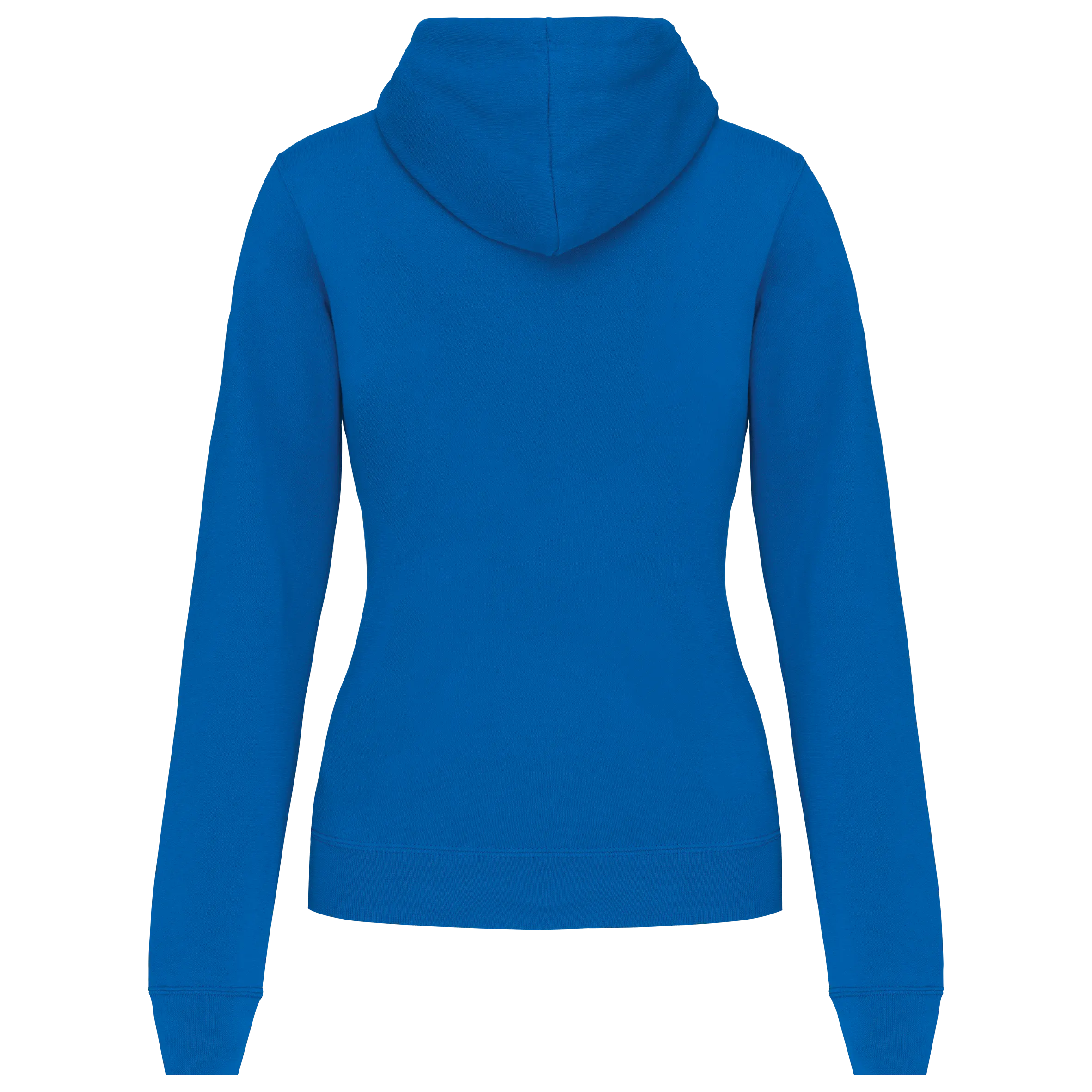 Sudadera capucha contrastada mujer
