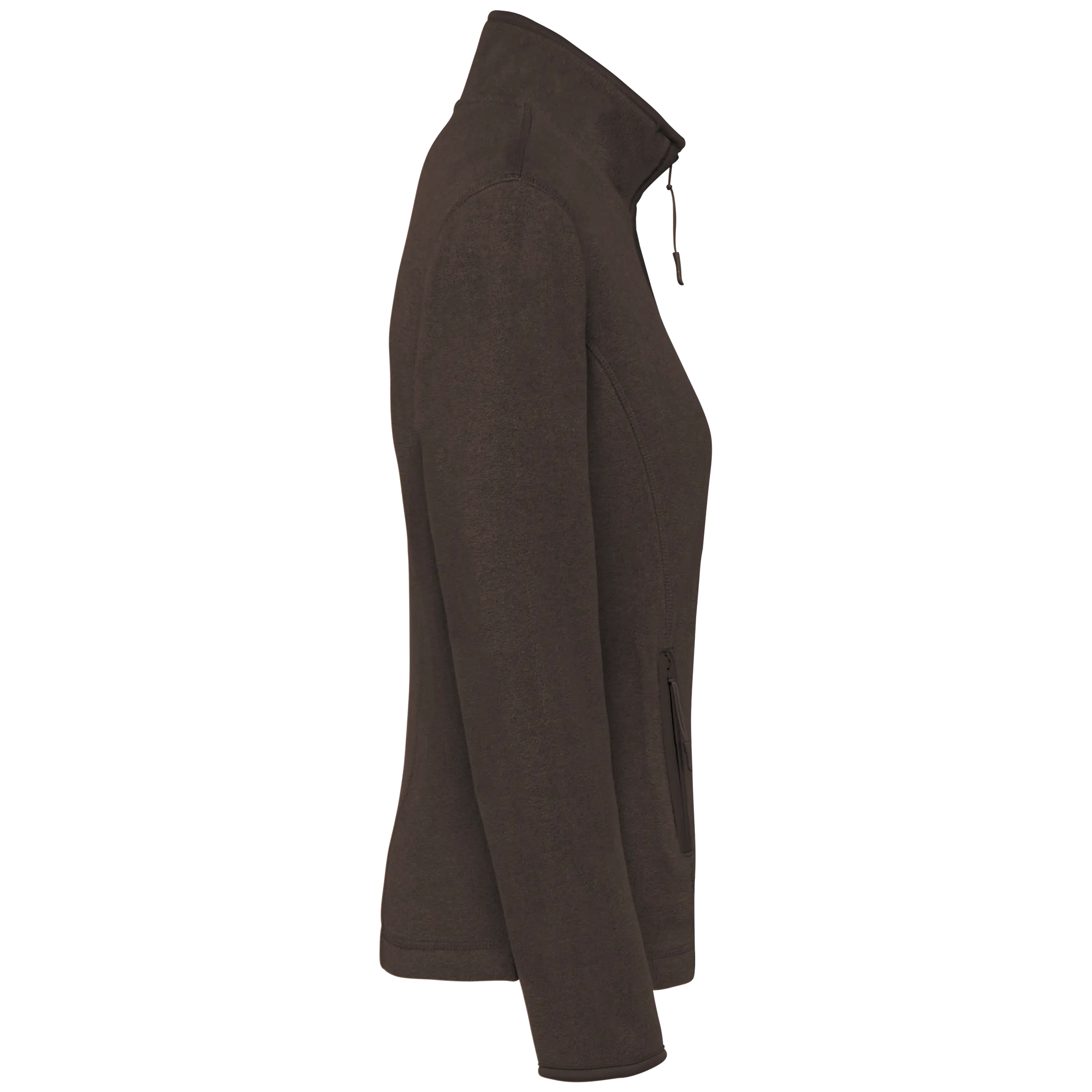 Chaqueta micropolar con cremallera mujer