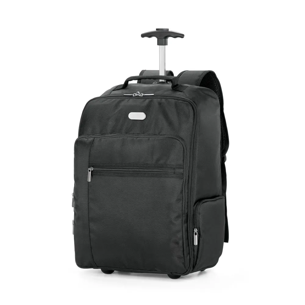 AVENIR. Mochila trolley para portátil de 17" en poliéster 1680D y 300D
