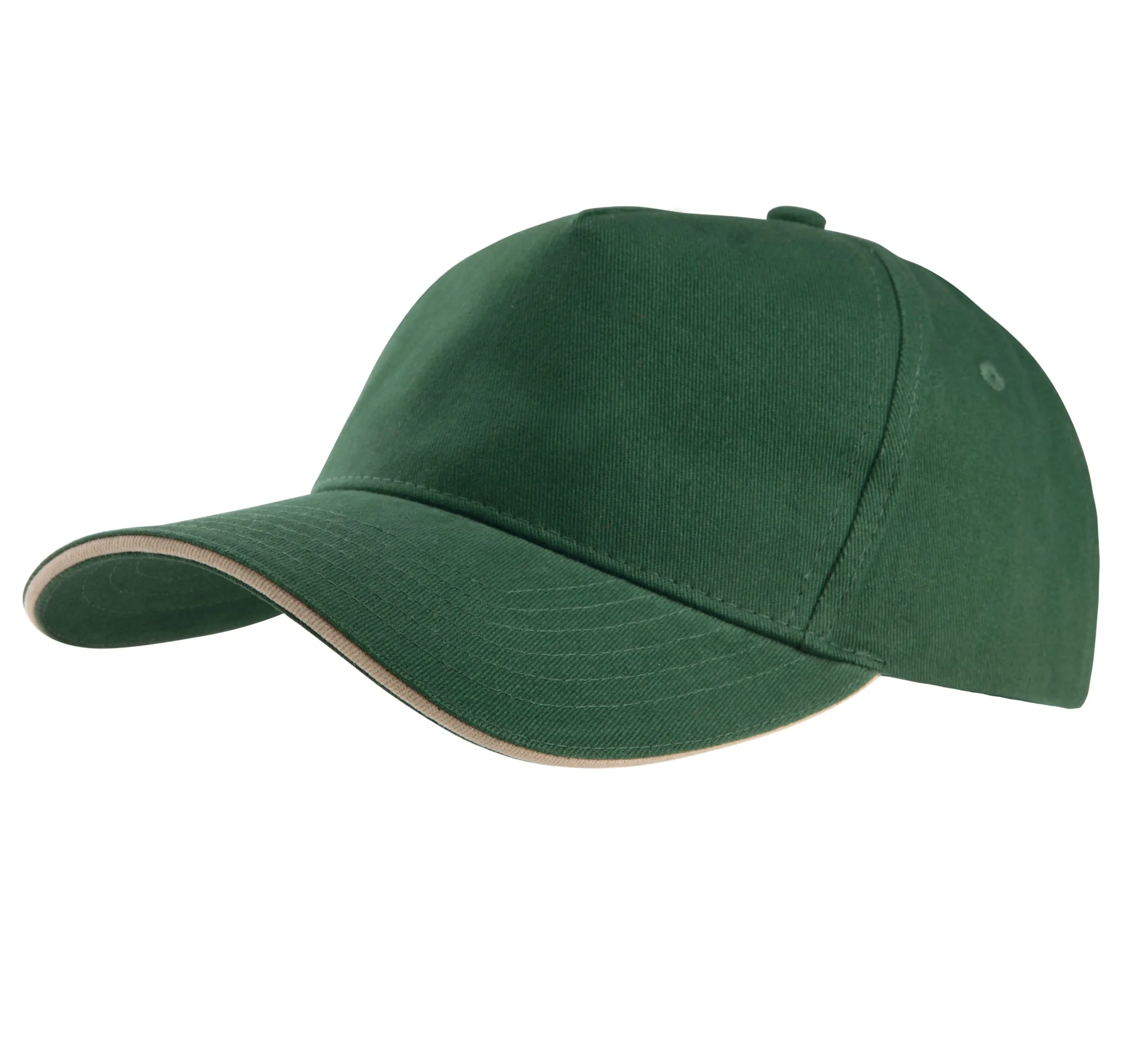 Gorra con sandwich contrastado 5 paneles