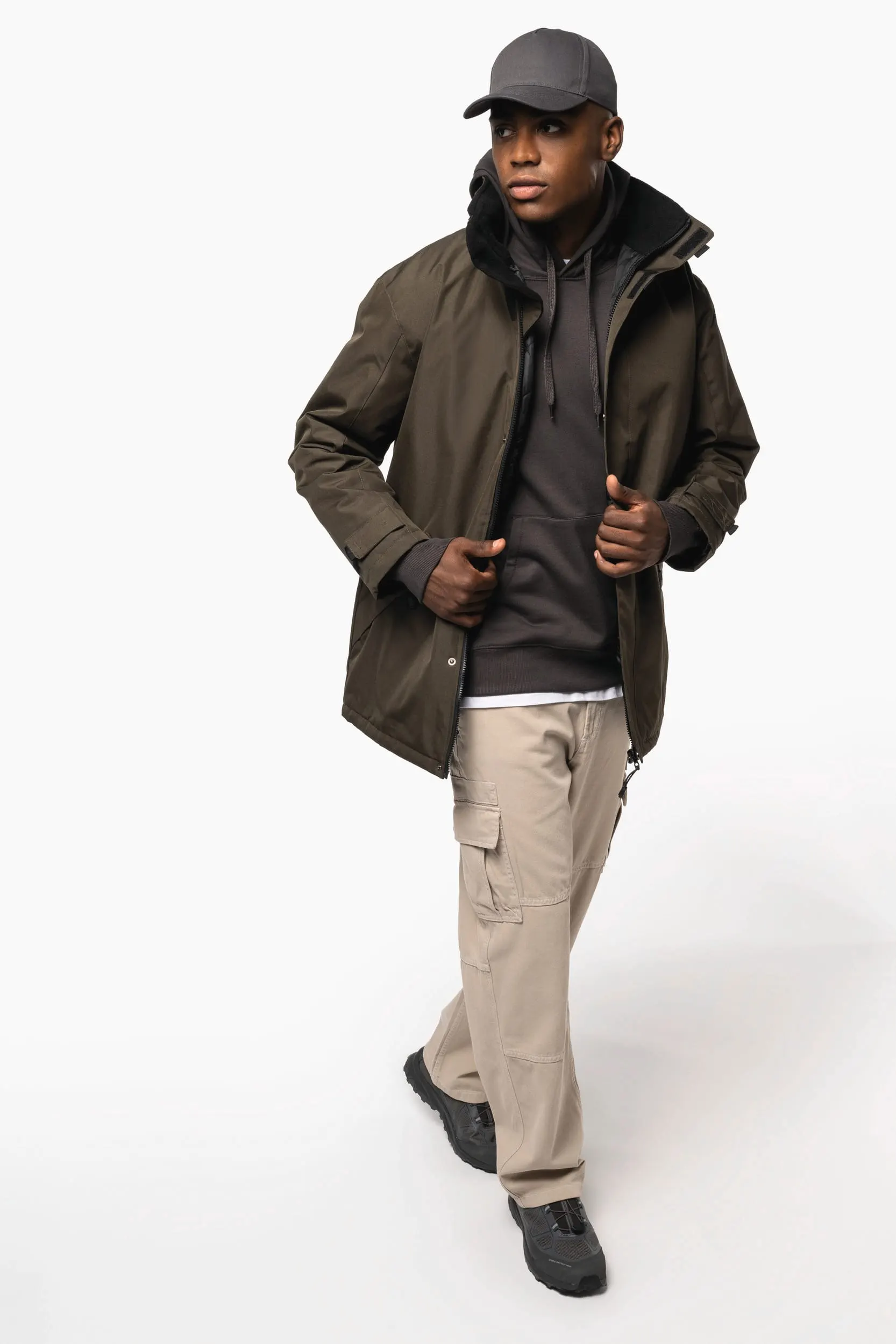 Parka acolchada hombre