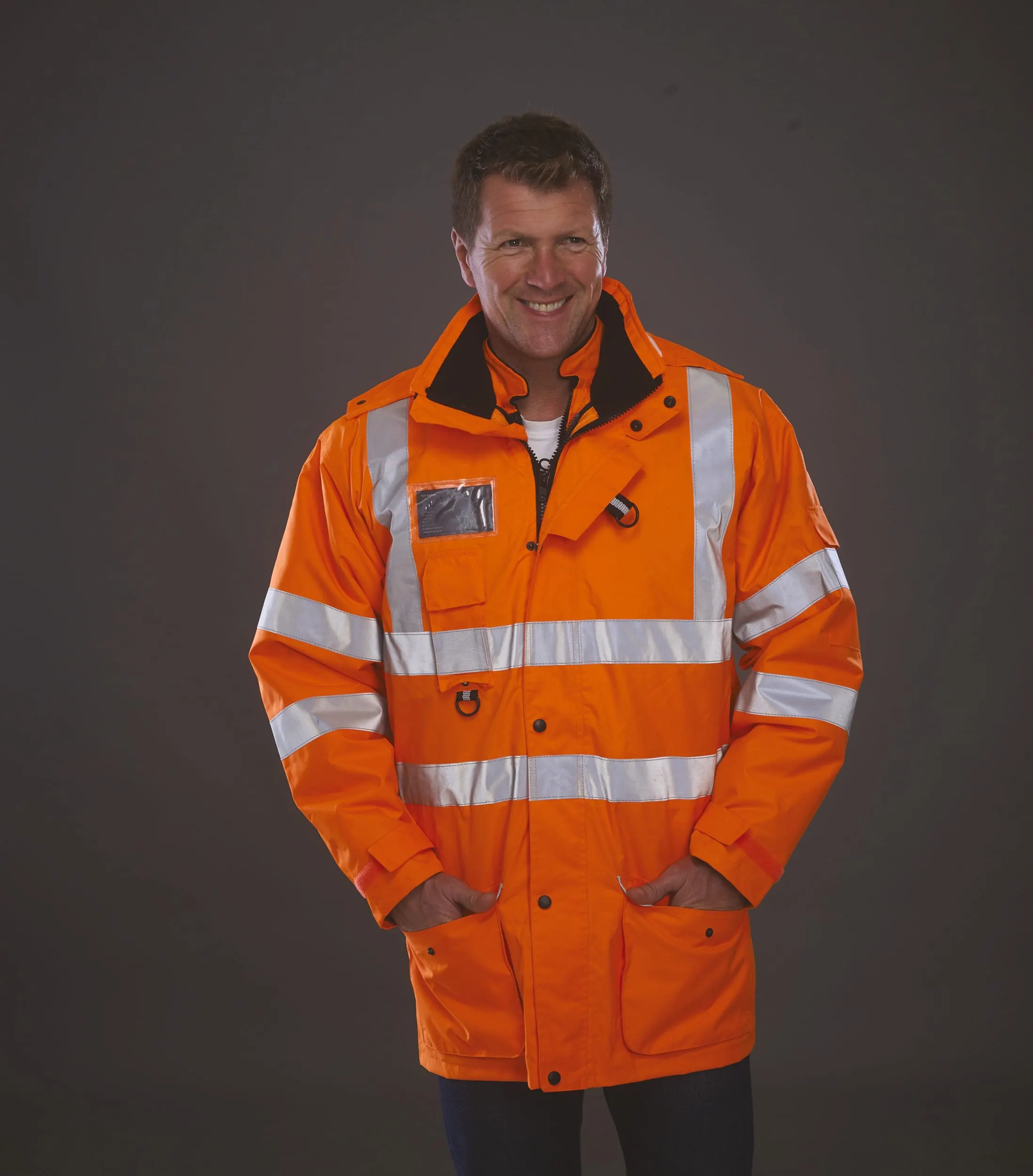 Parka de seguridad Alta Visibilidad 7 en 1