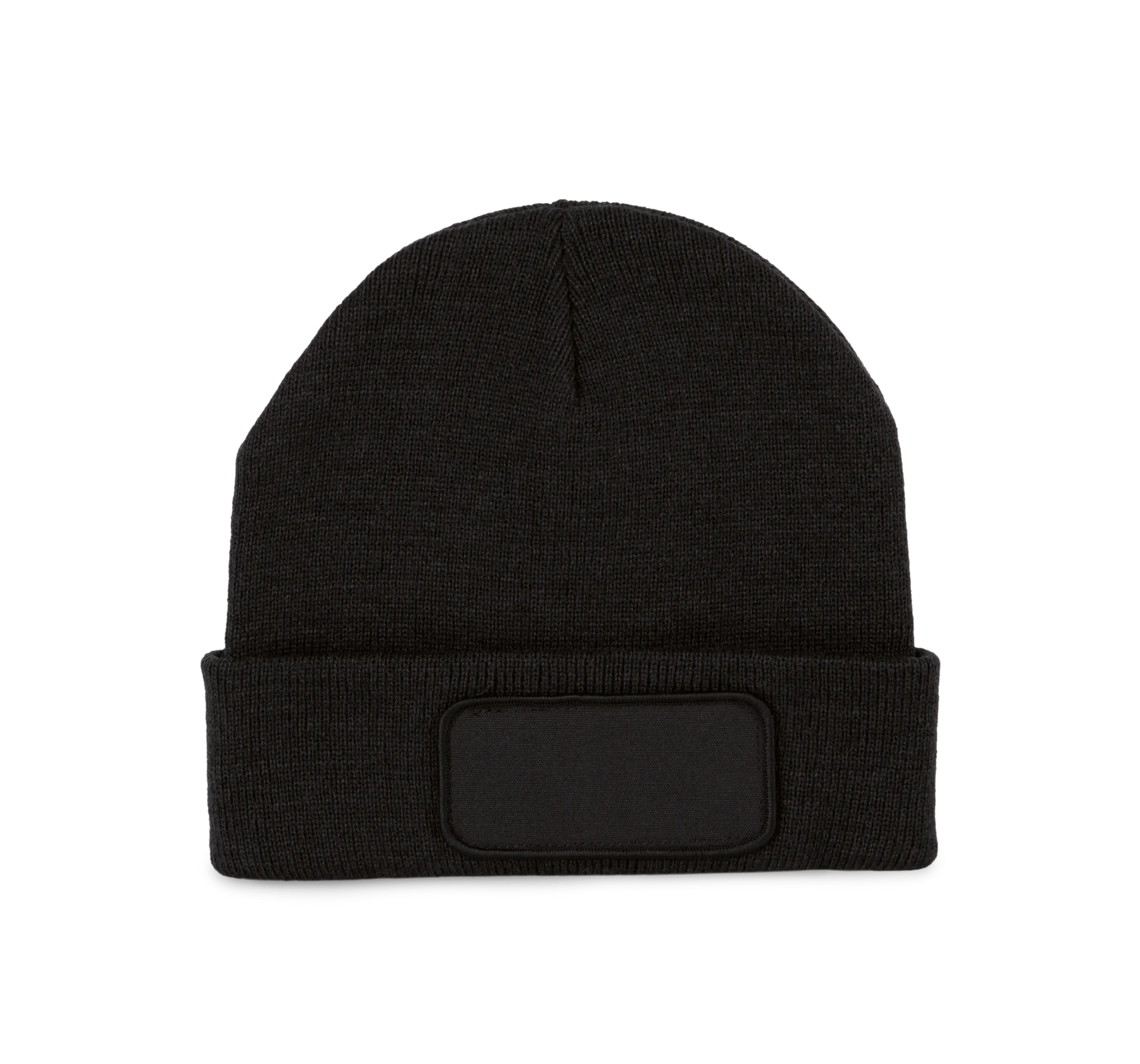Gorro reciclado con parche