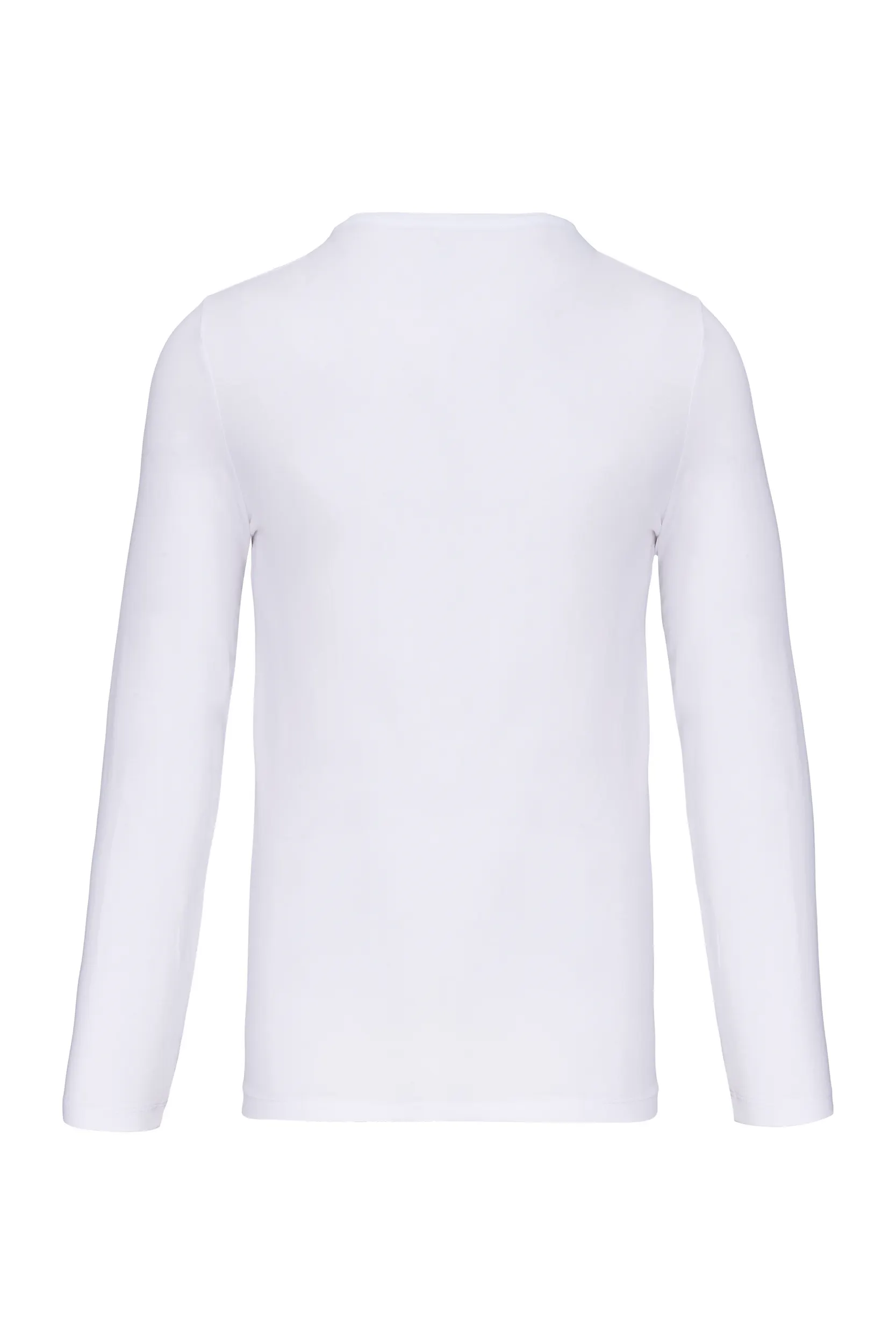 Camiseta con elastano manga larga hombre