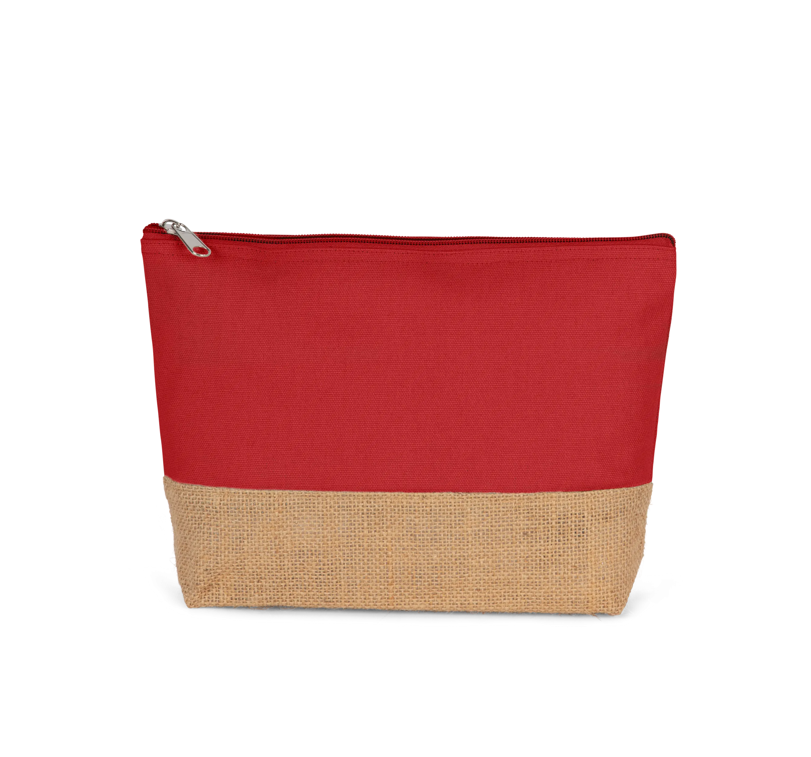 Estuche de algodón canvas y yute