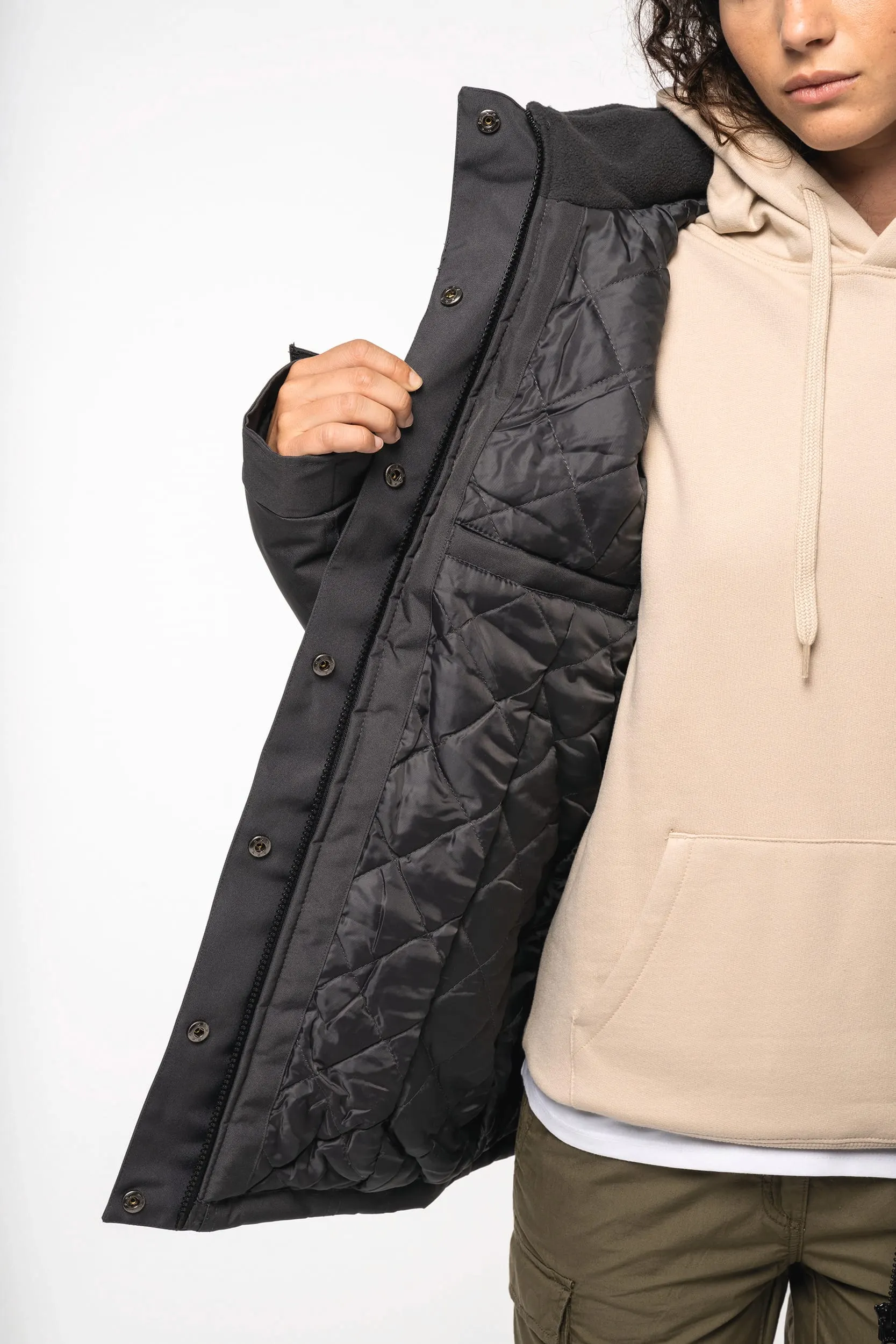 Parka acolchada mujer