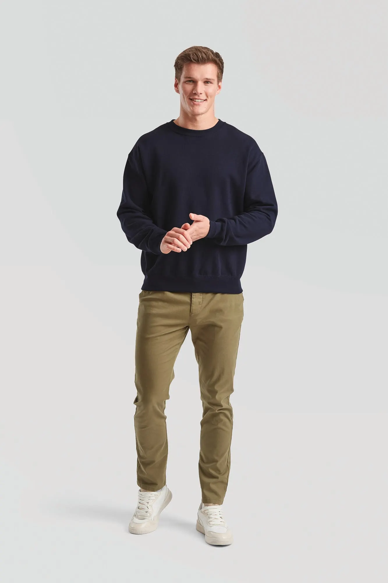 Sudadera Classic cuello redondo (62-202-0)