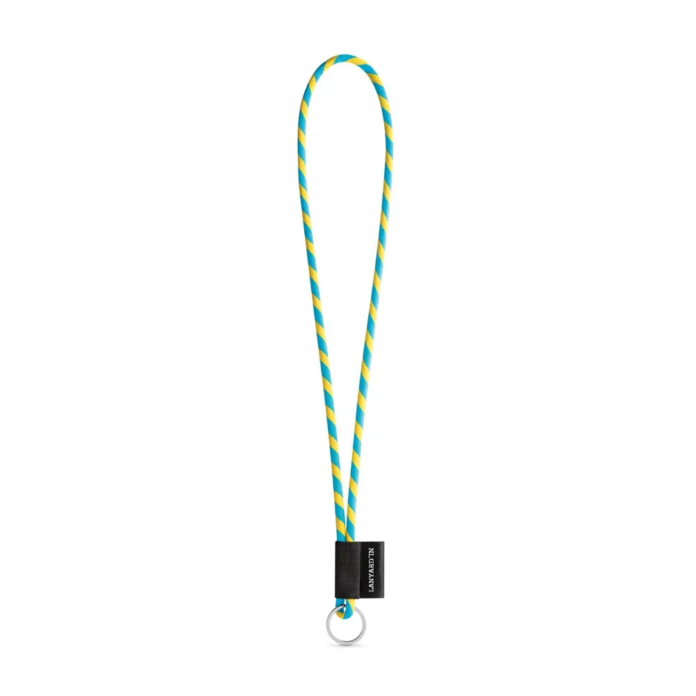 75093. SET Lanyard TUBE Long (Ø 7 mm) con Anilla Ø 32 mm