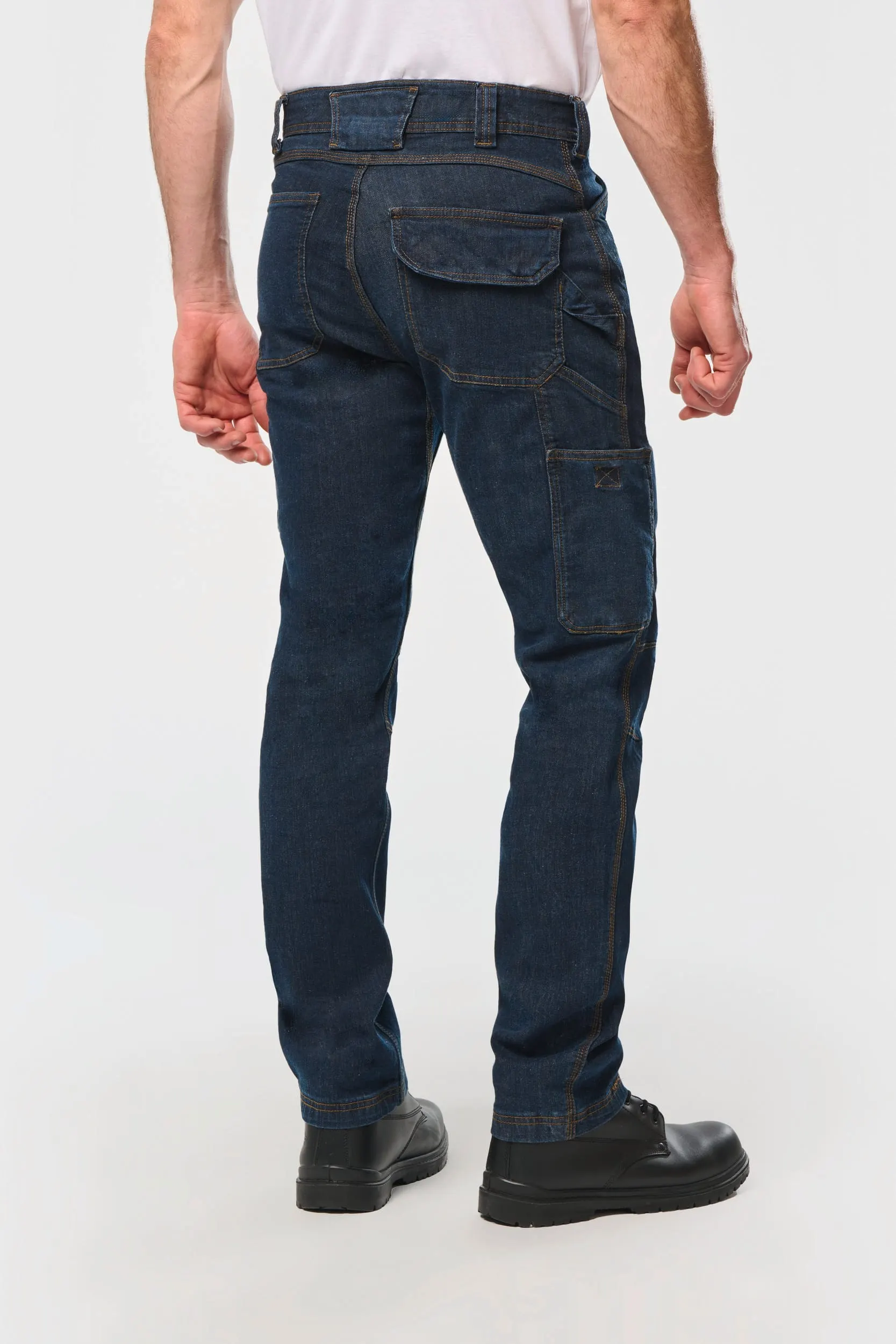 Vaquero multibolsillos hombre