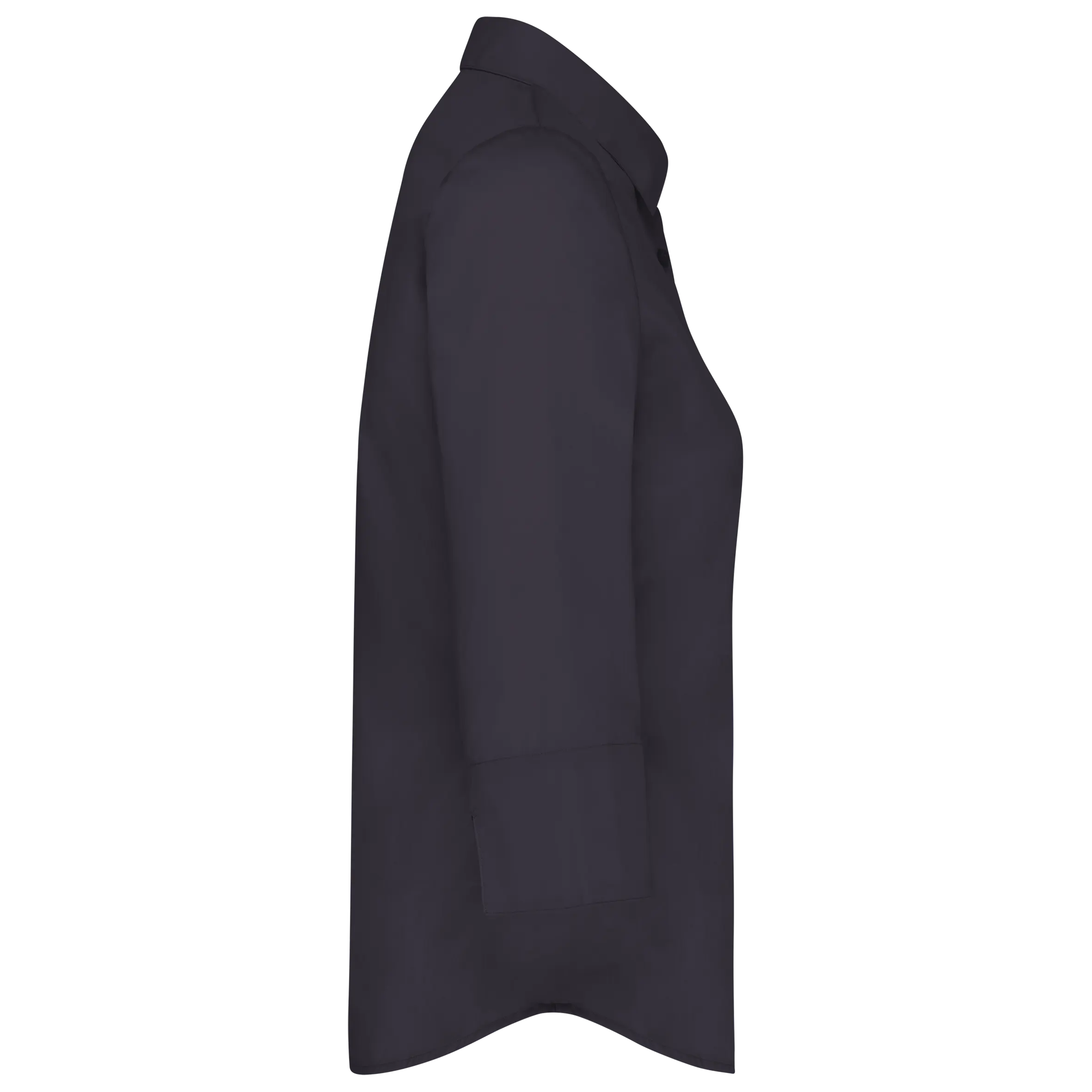 Camisa popelina de polialgodón manga 3/4 de fácil cuidado mujer