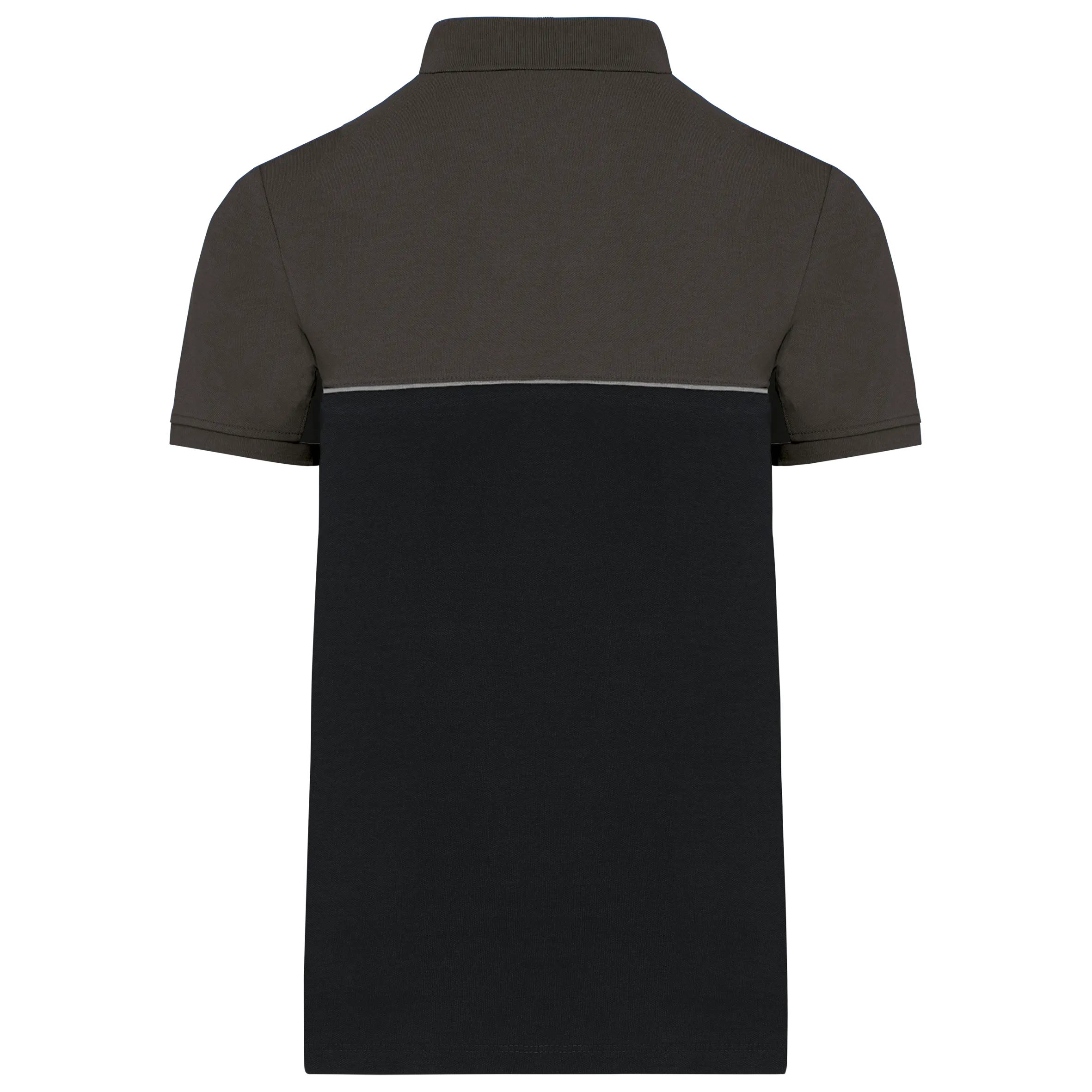 Polo bicolor ecorresponsable manga corta - Unisex