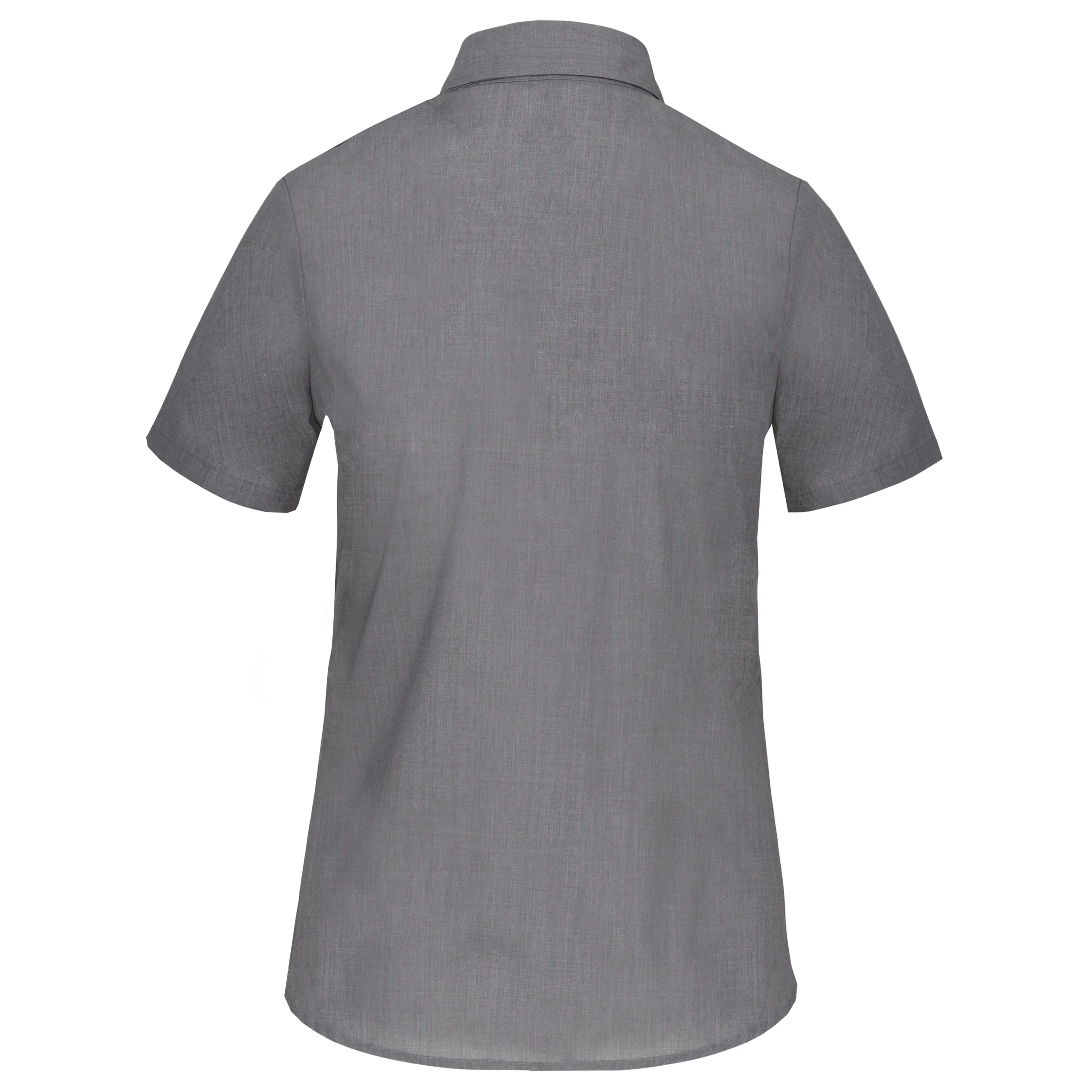 Camisa popelina de polialgodón manga corta de fácil cuidado mujer