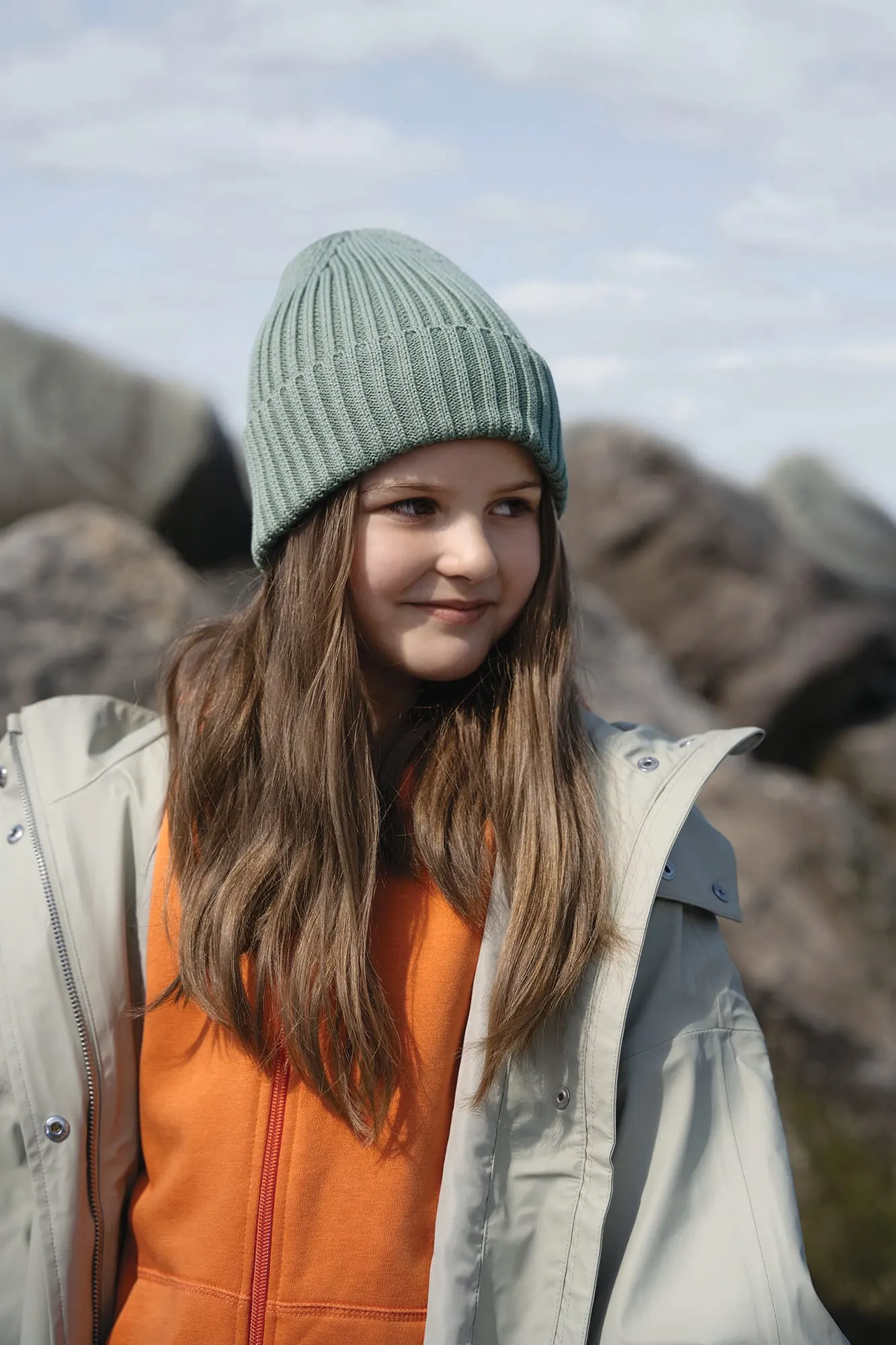 Gorro infantil de algodón orgánico