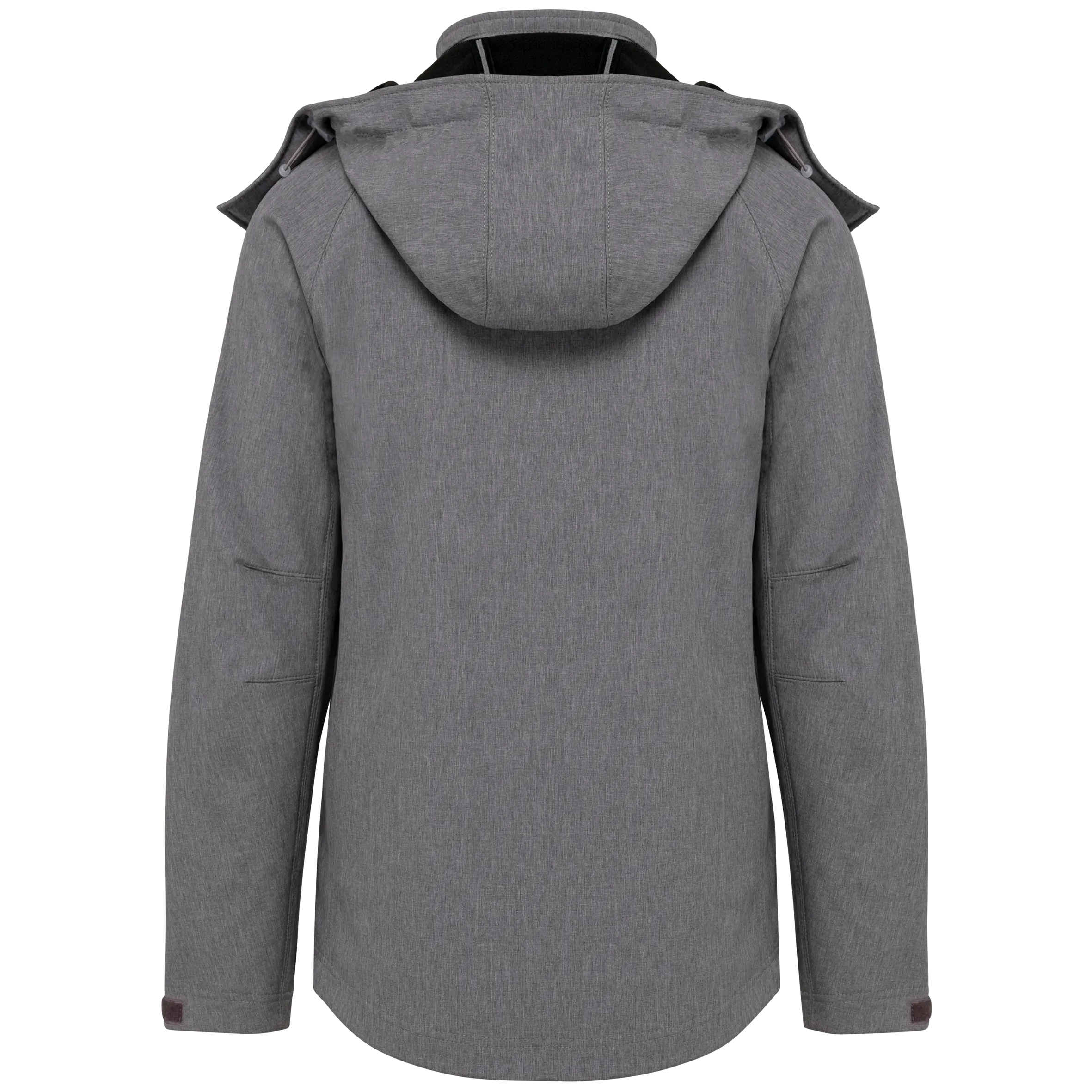 Chaqueta softshell con capucha extraíble mujer