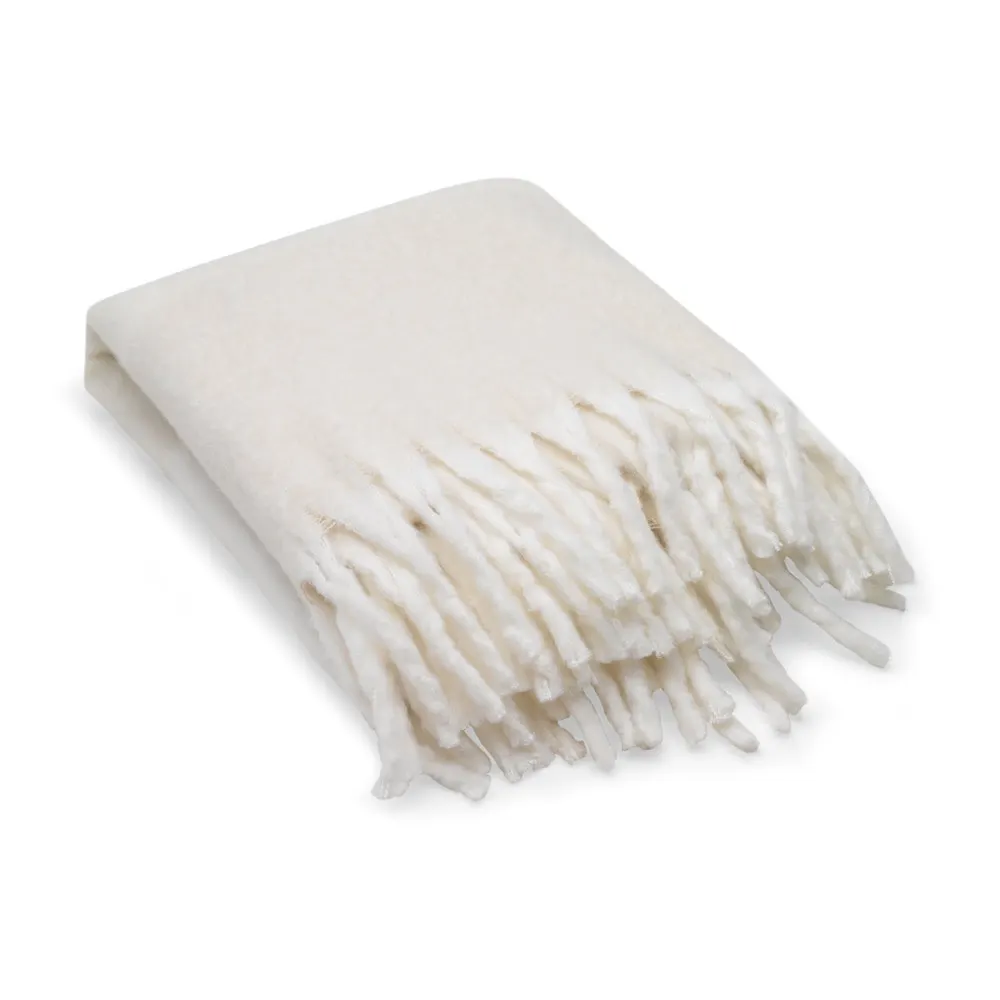 COMFY. Manta de poliéster reciclado (100 % rPET) (300 g/m²), con tacto de mohair