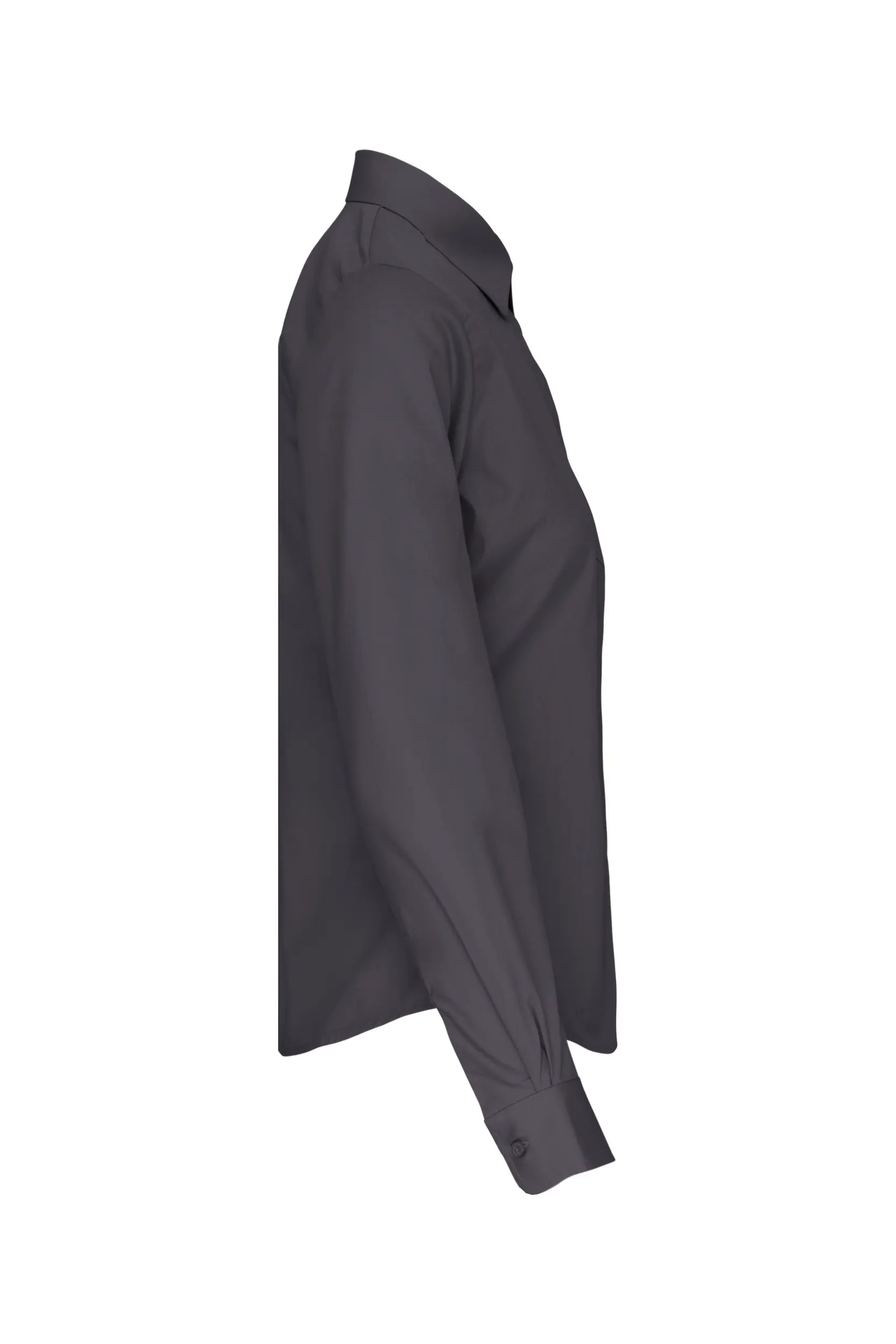 Camisa popelina manga larga mujer