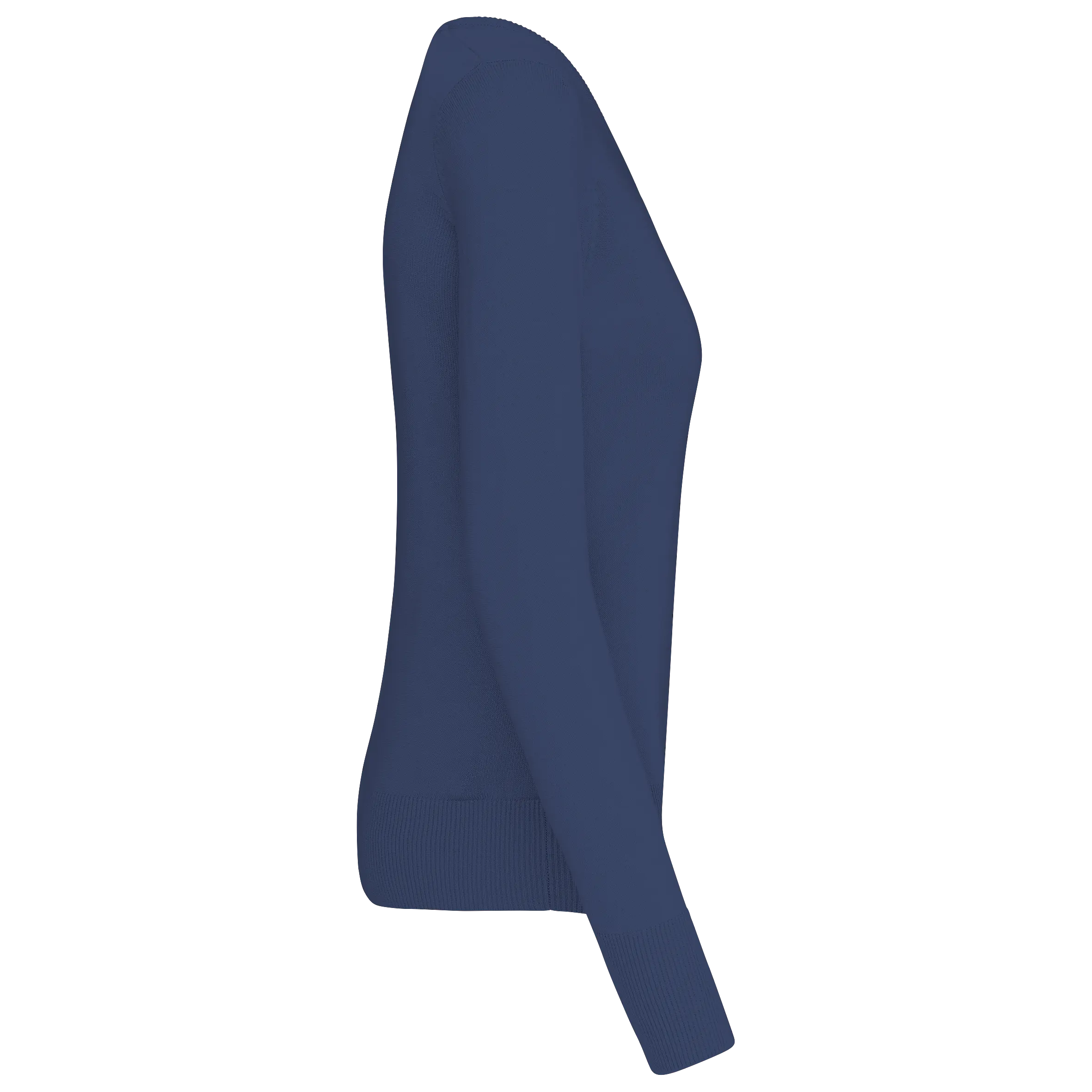 Jersey cuello de pico mujer