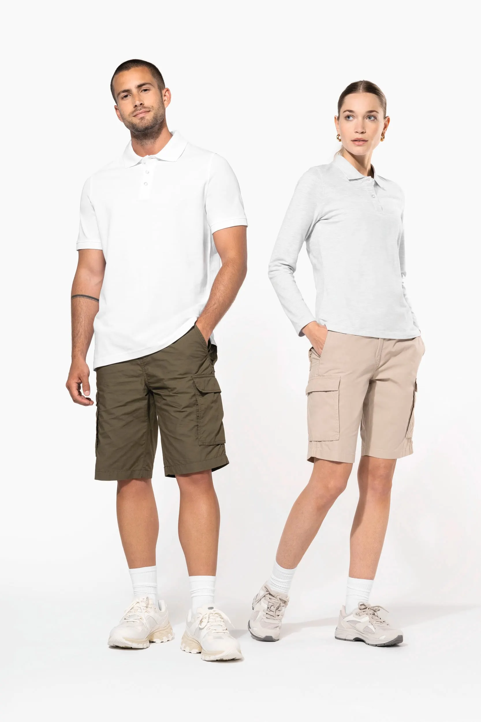 Bermuda ligera multibolsillos para mujer
