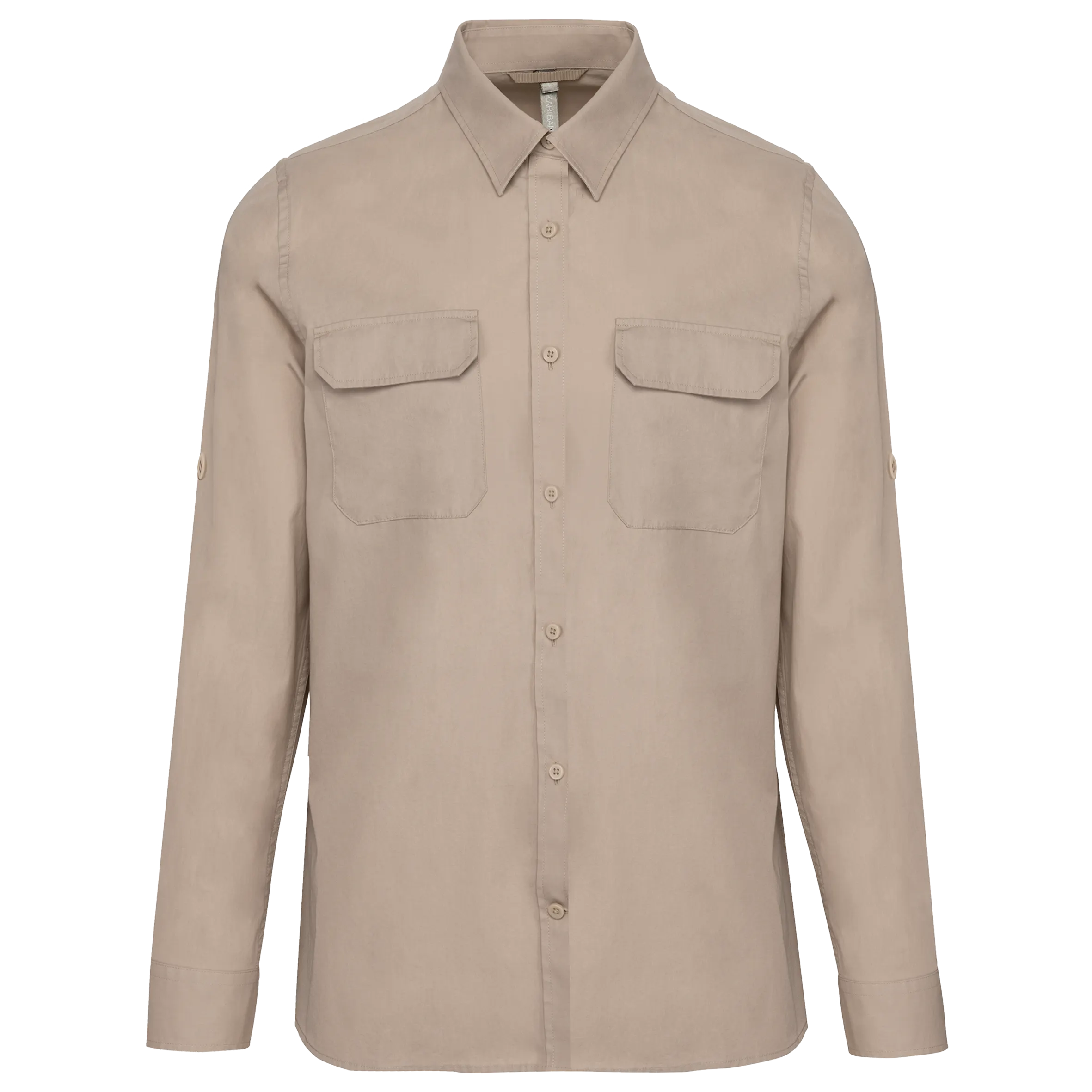 Camisa Safari manga larga hombre
