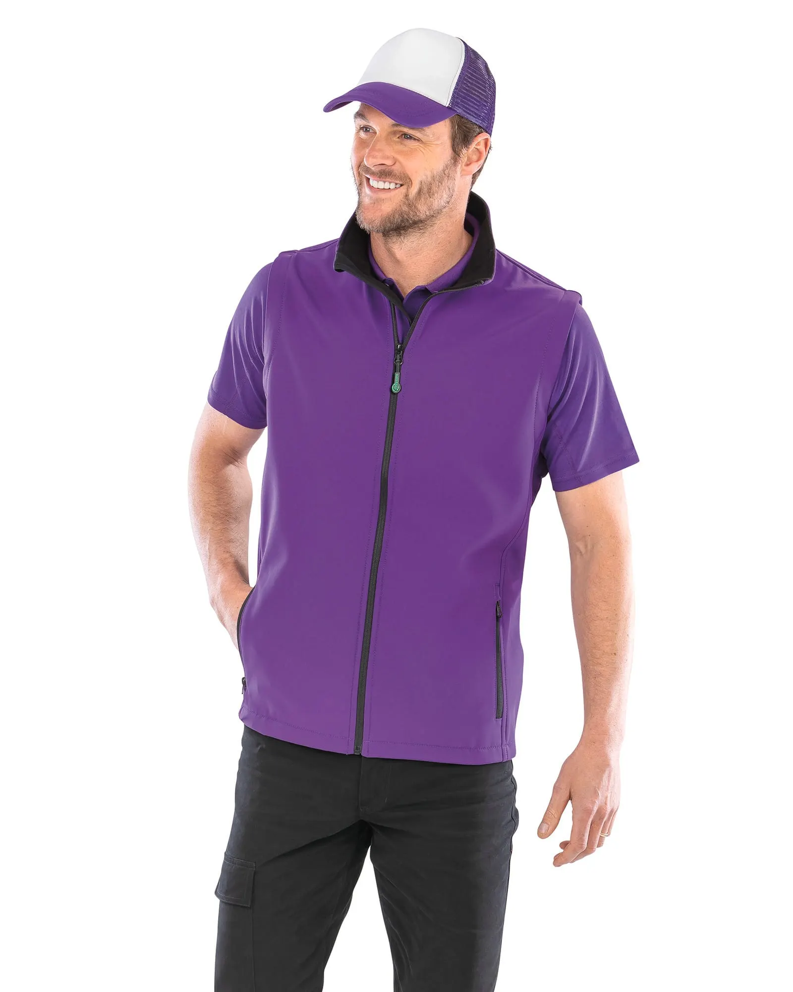 Chaleco Softshell Printable hombre