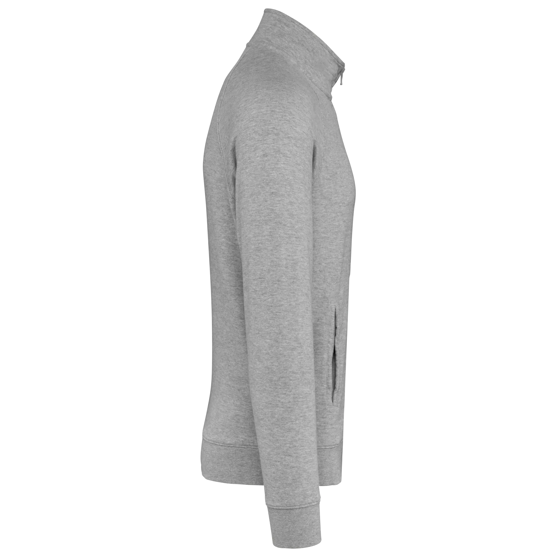 Chaqueta de felpa de algodón mangas raglán unisex