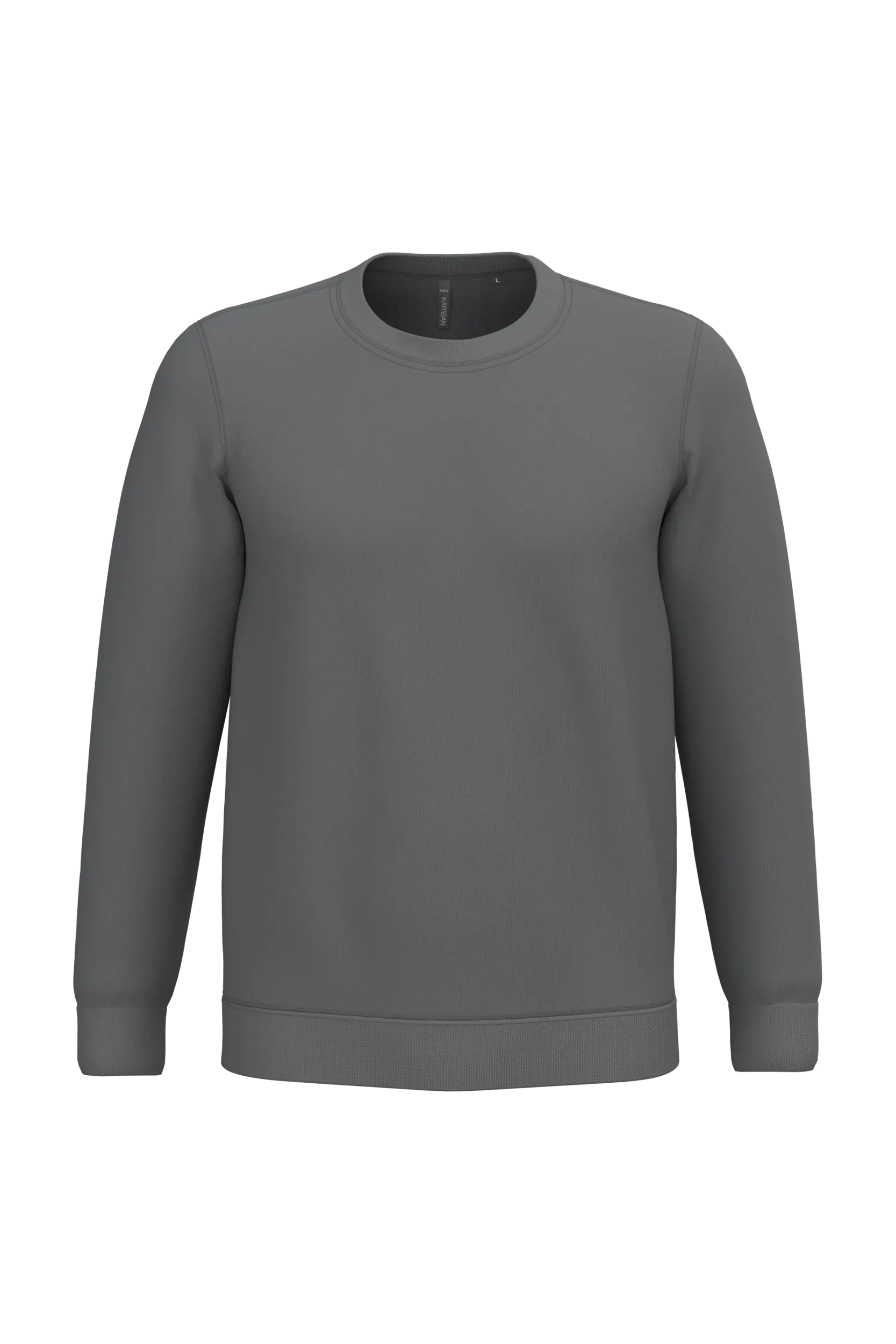Sudadera cuello redondo