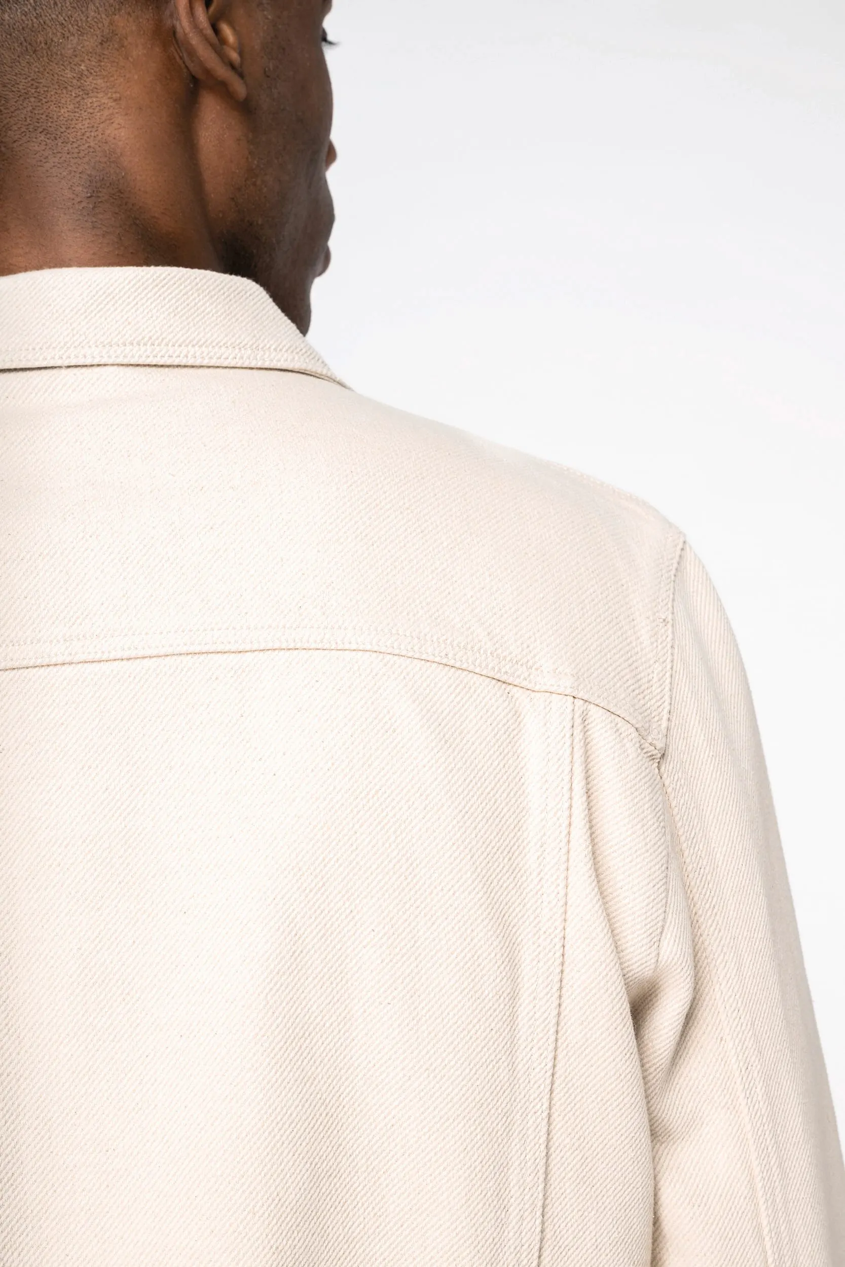 Chaqueta ecorresponsable de cáñamo hombre