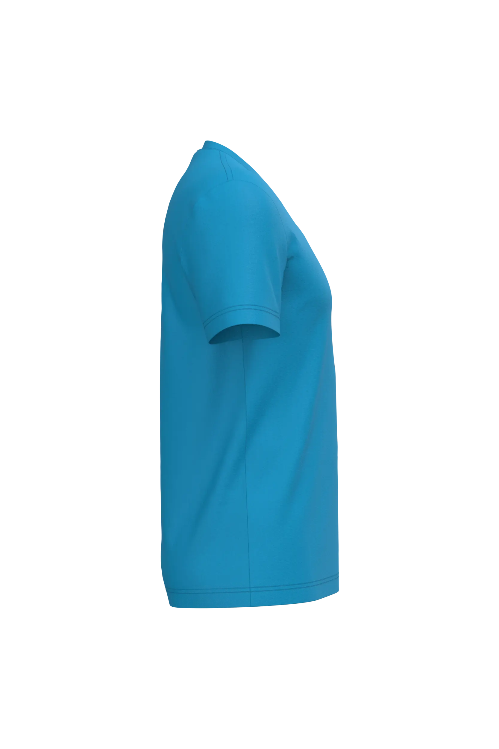 Camiseta manga corta y cuello de pico