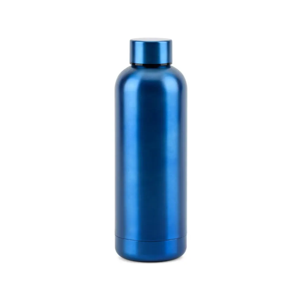 ODIN METTALIC. Botella en acero inoxidable 90% reciclado 550 mL