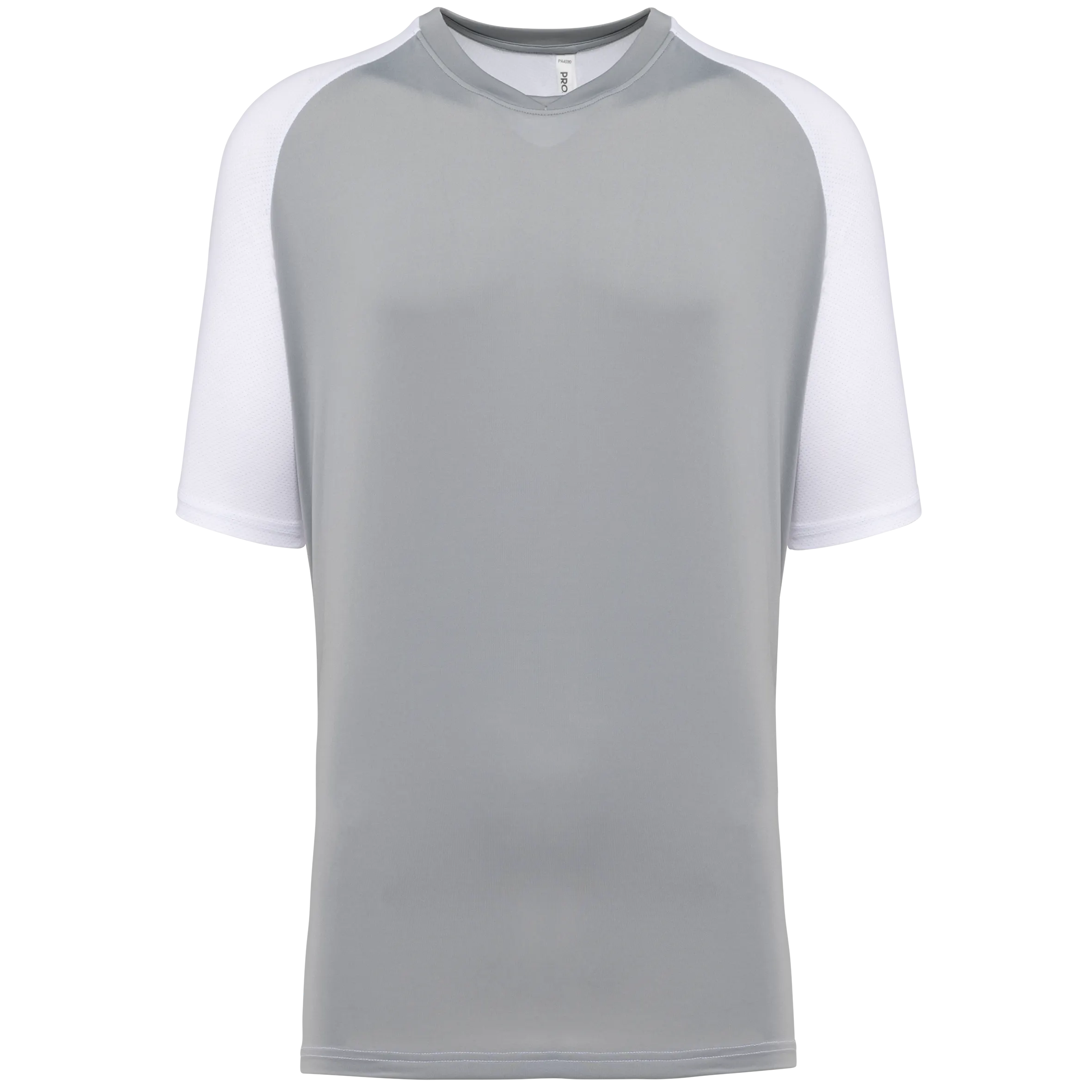 Camiseta de pádel bicolor mangas raglán hombre