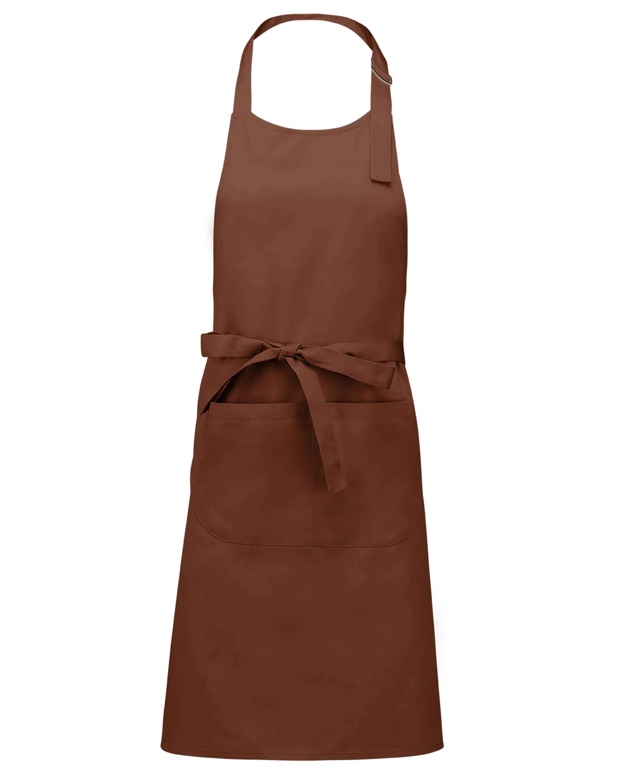 Delantal poliéster/algodón con bolsillo