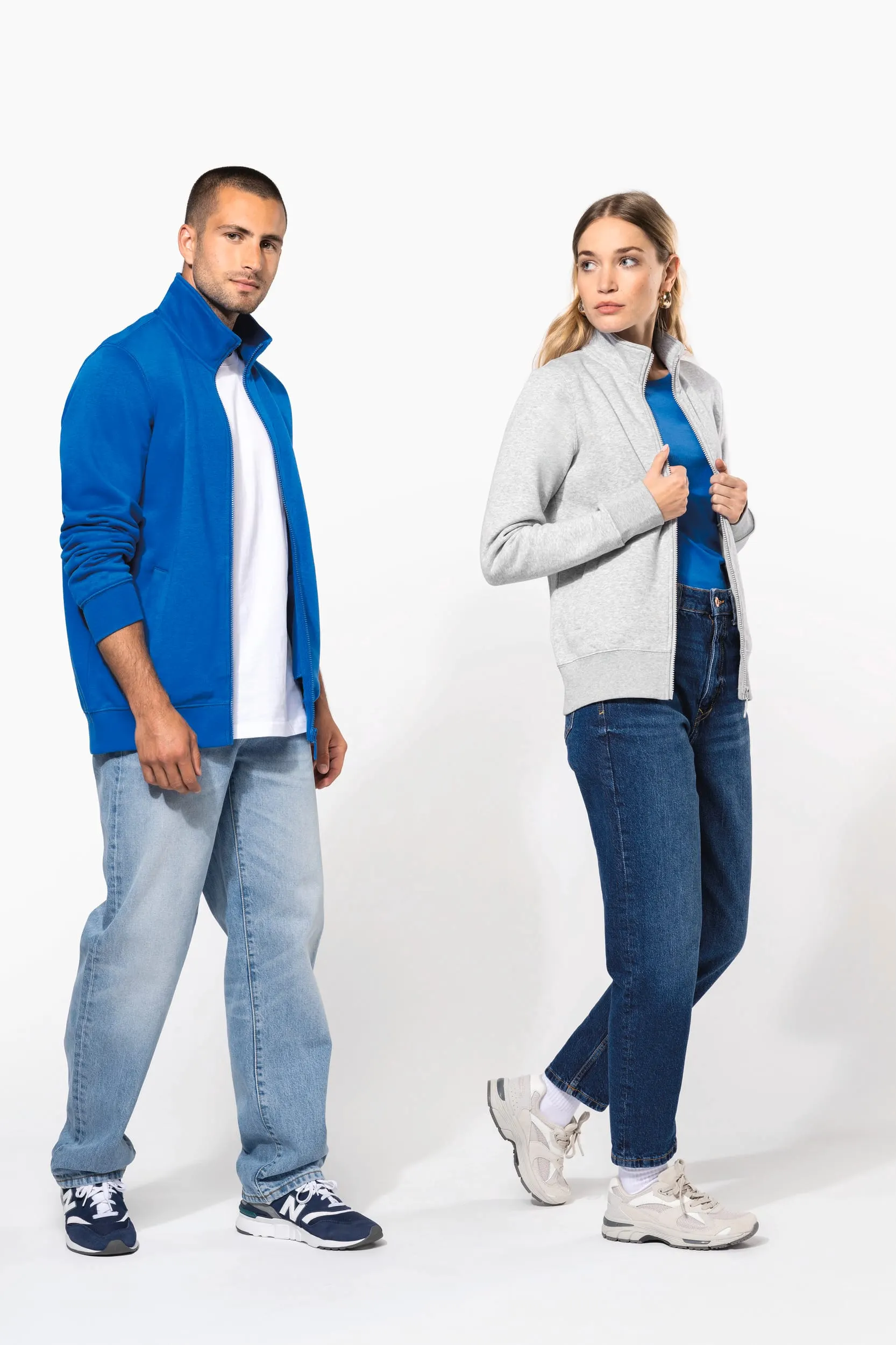 Chaqueta felpa mujer