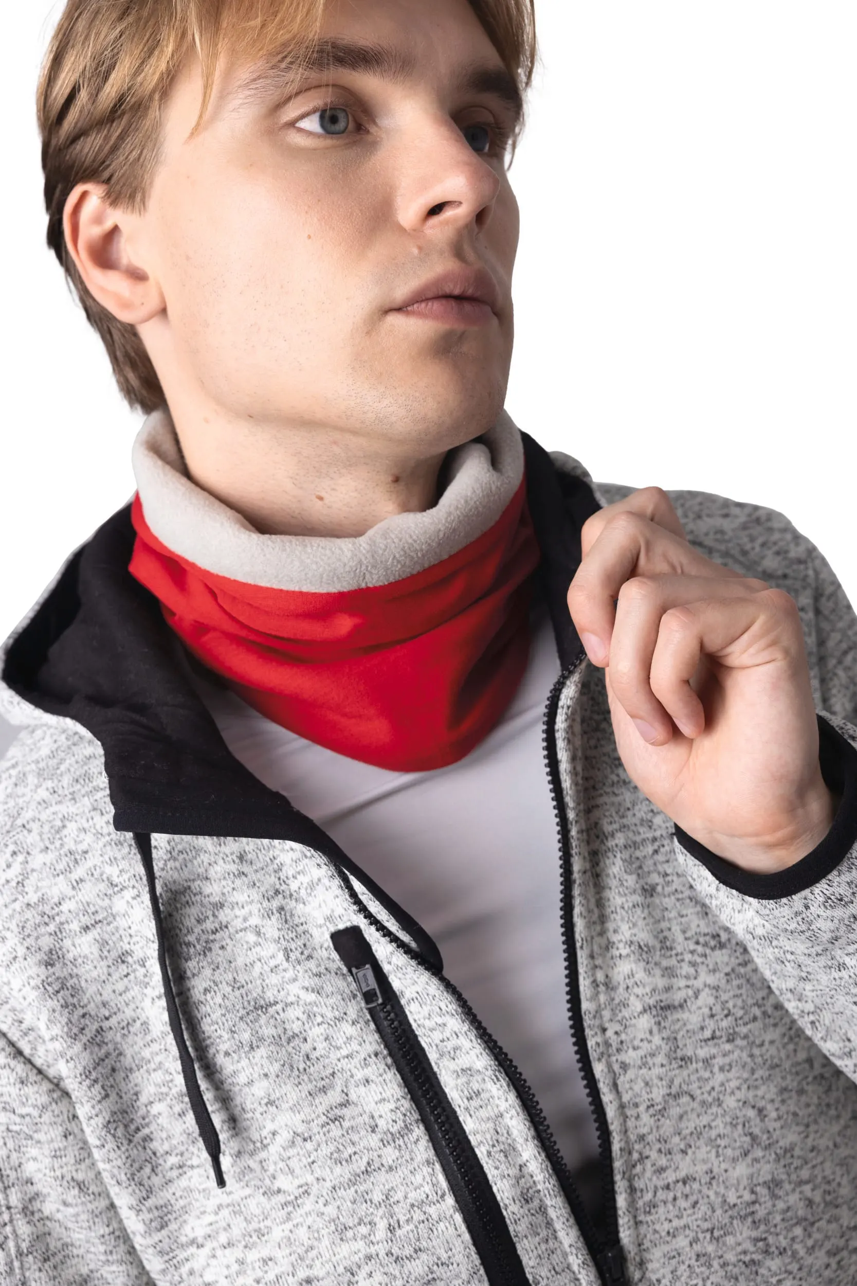 Braga de cuello con forro polar