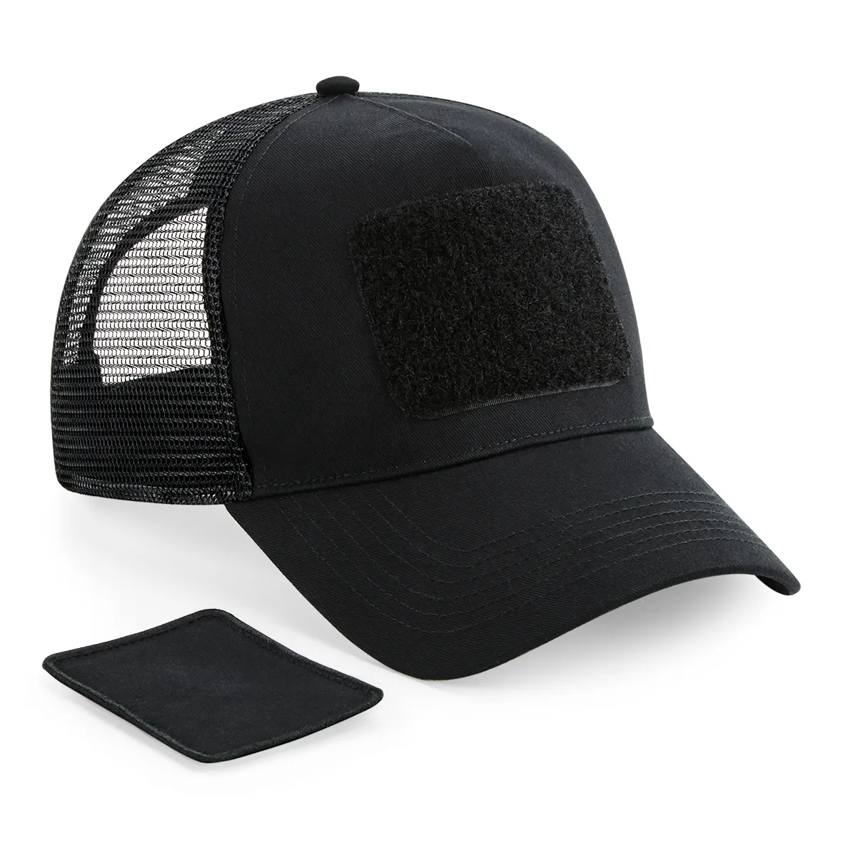 Gorra de rejilla con parche extraíble y ajustable en la parte trasera <br/>