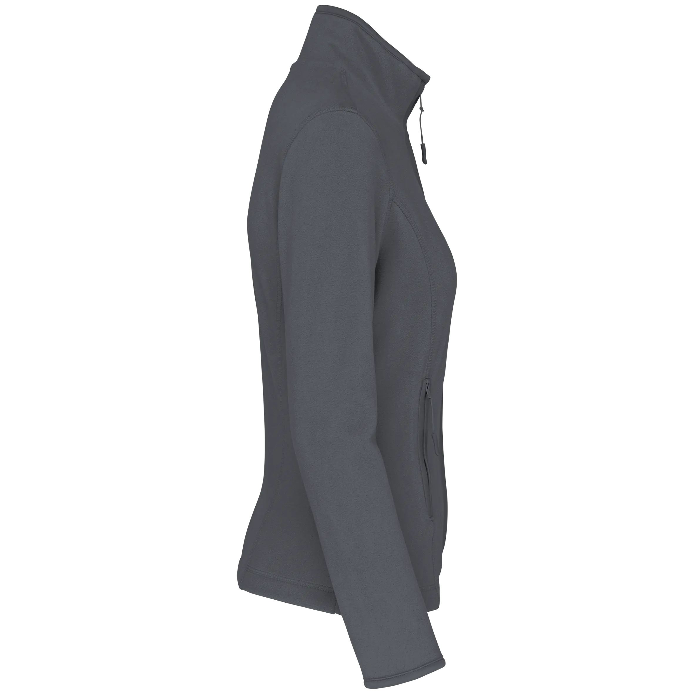 Chaqueta micropolar con cremallera mujer
