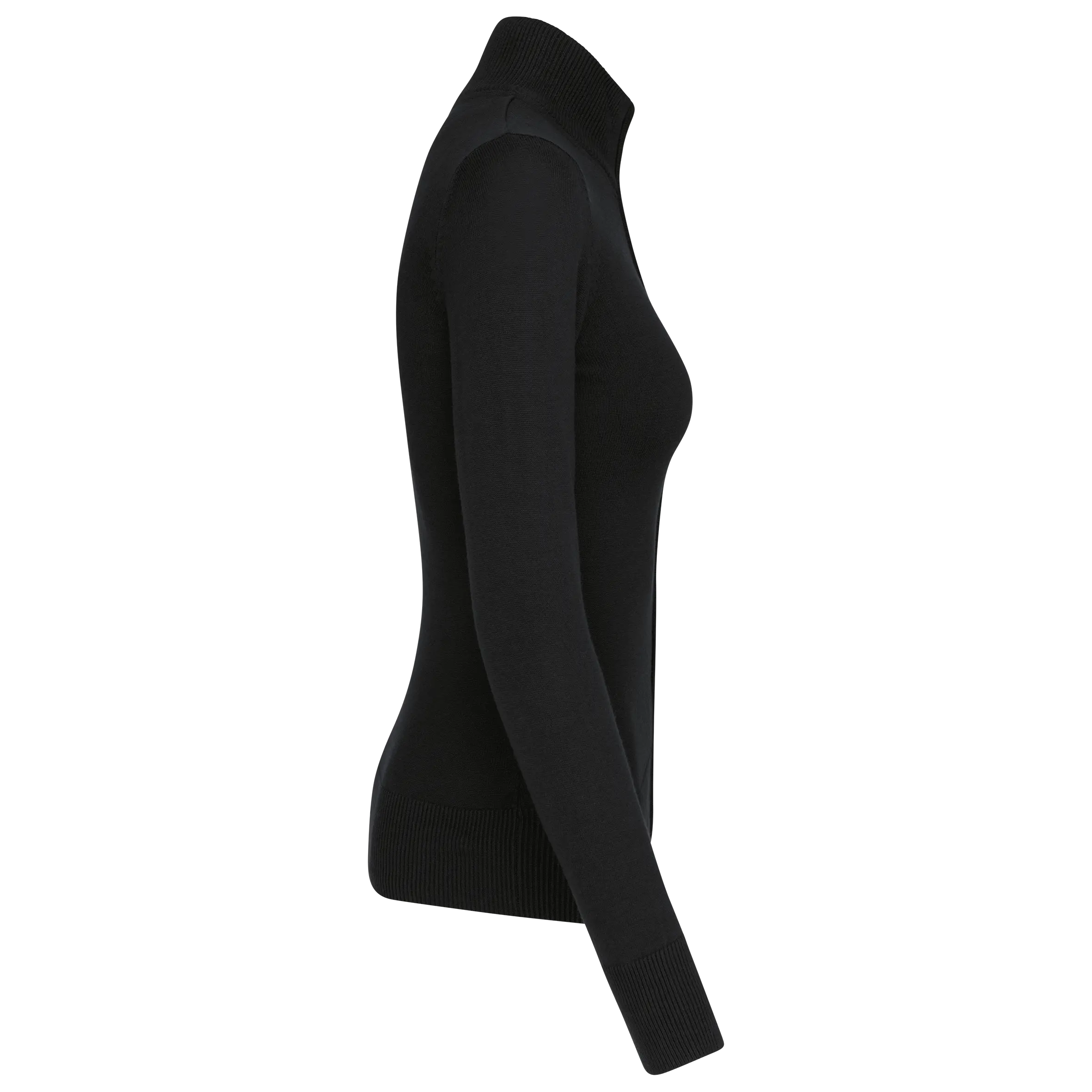 Chaqueta de punto con cremallera mujer
