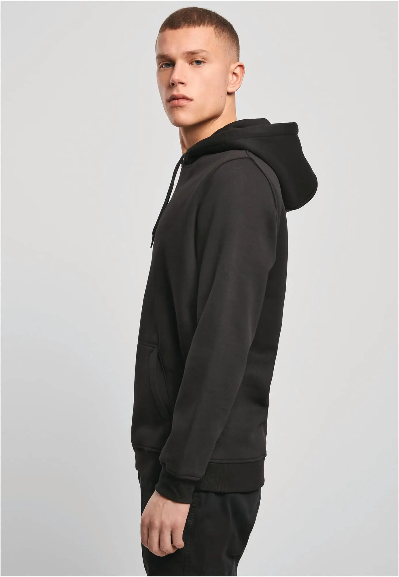Sudadera con capucha de tejido grueso