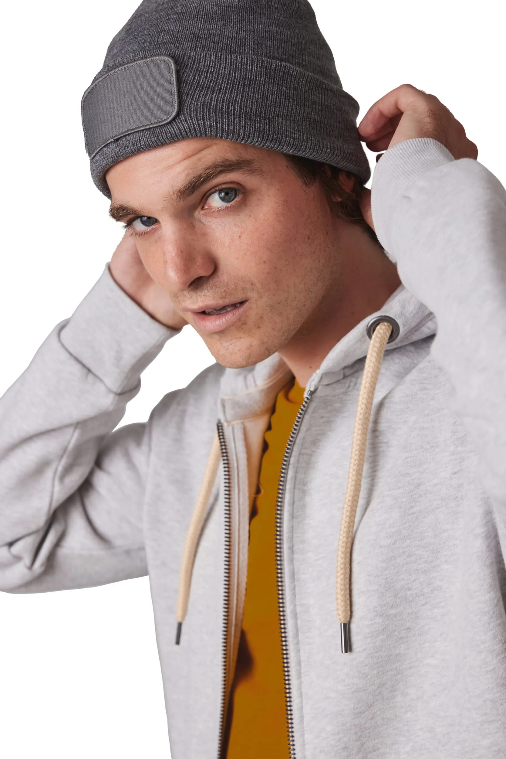 Gorro reciclado con parche y forro Thinsulate™