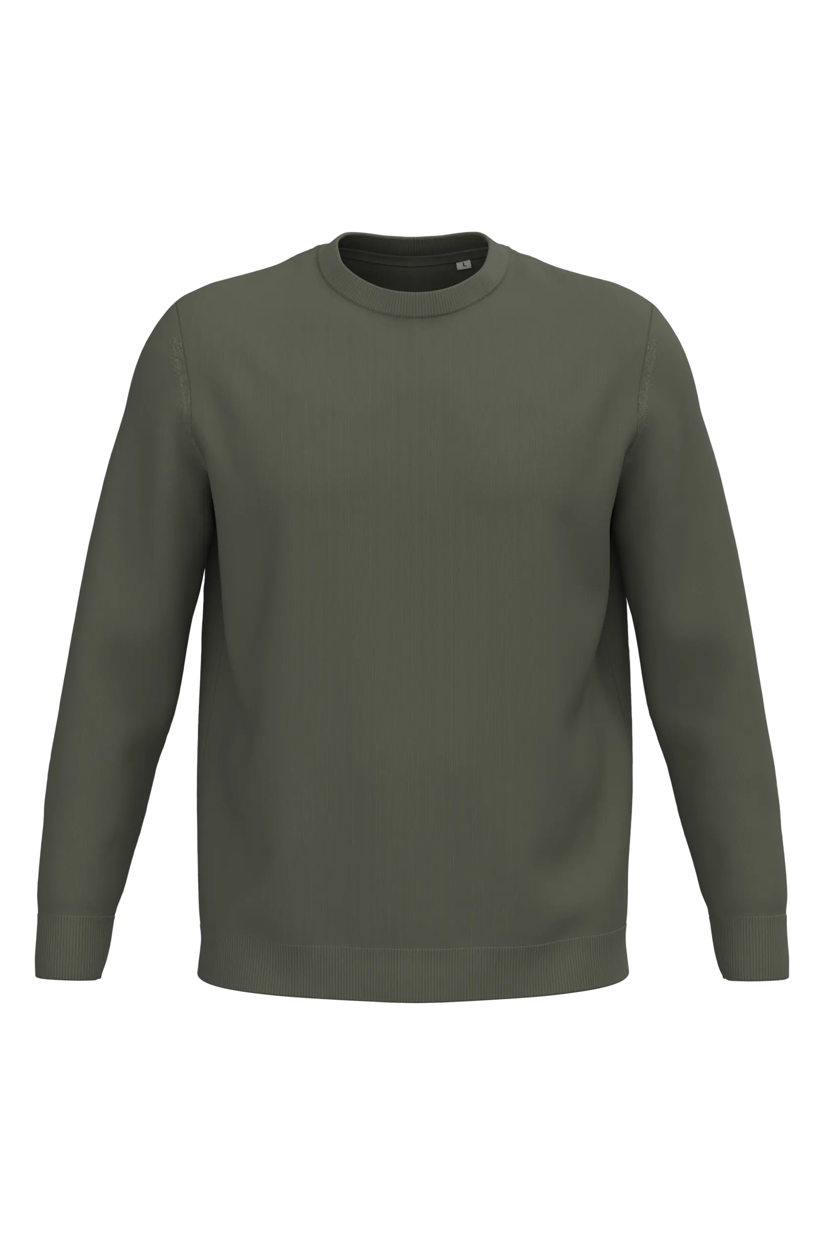 Jersey ecorresponsable de cuello redondo hombre