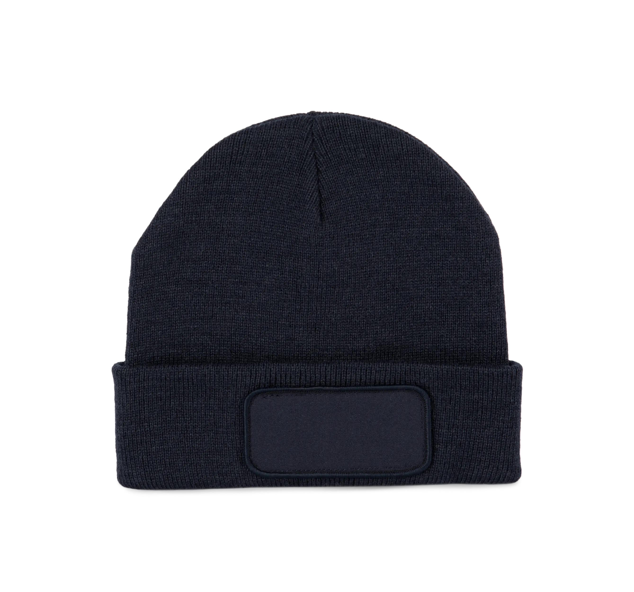 Gorro reciclado con parche