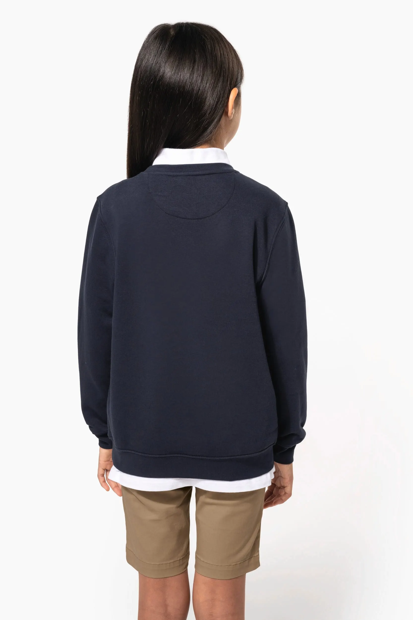 Sudadera cuello redondo infantil