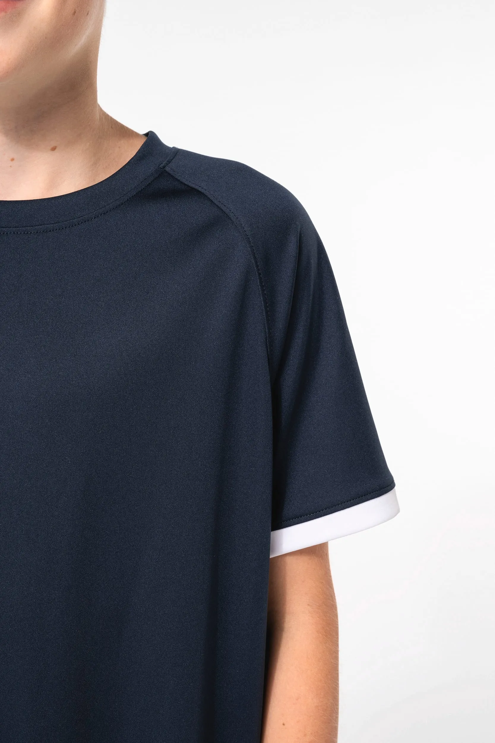 Camiseta multideporte de poliéster para niño