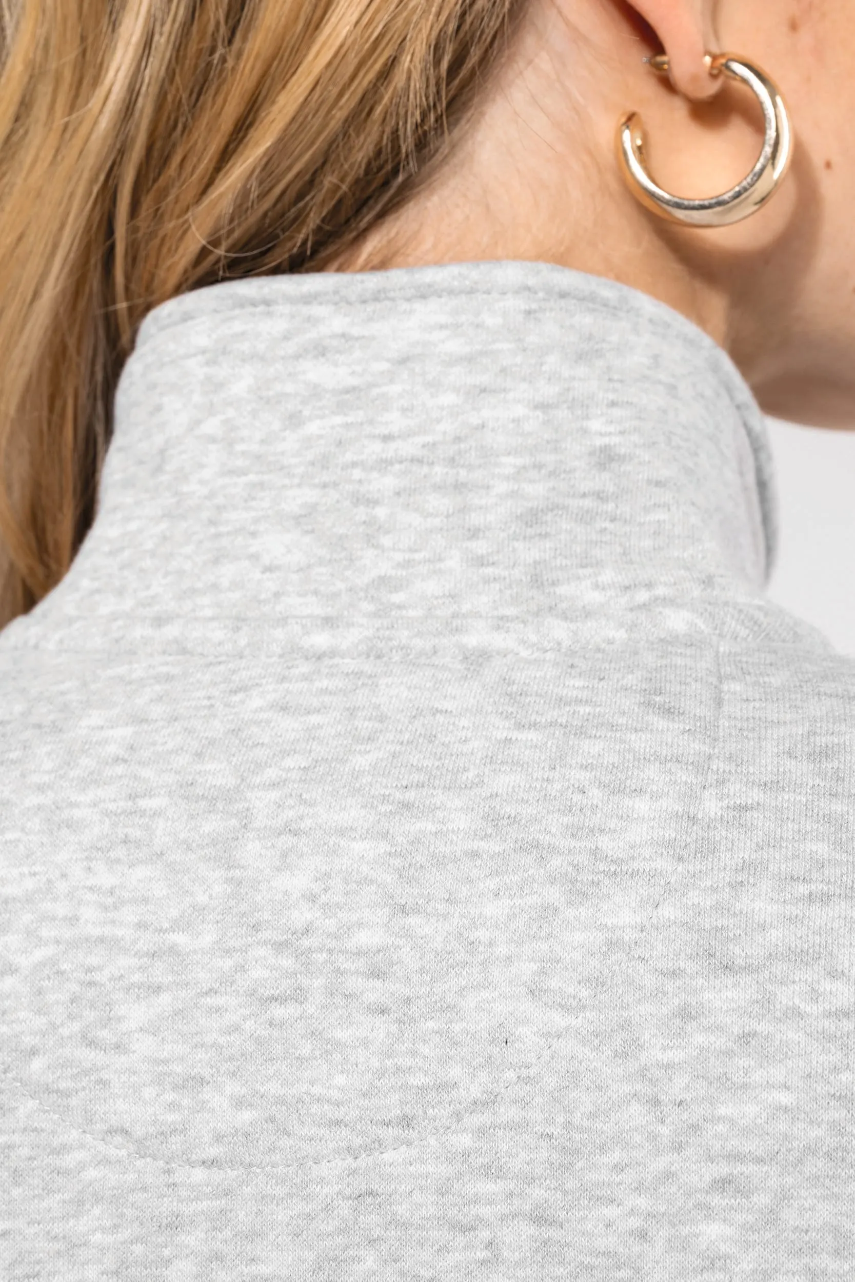 Chaqueta felpa mujer