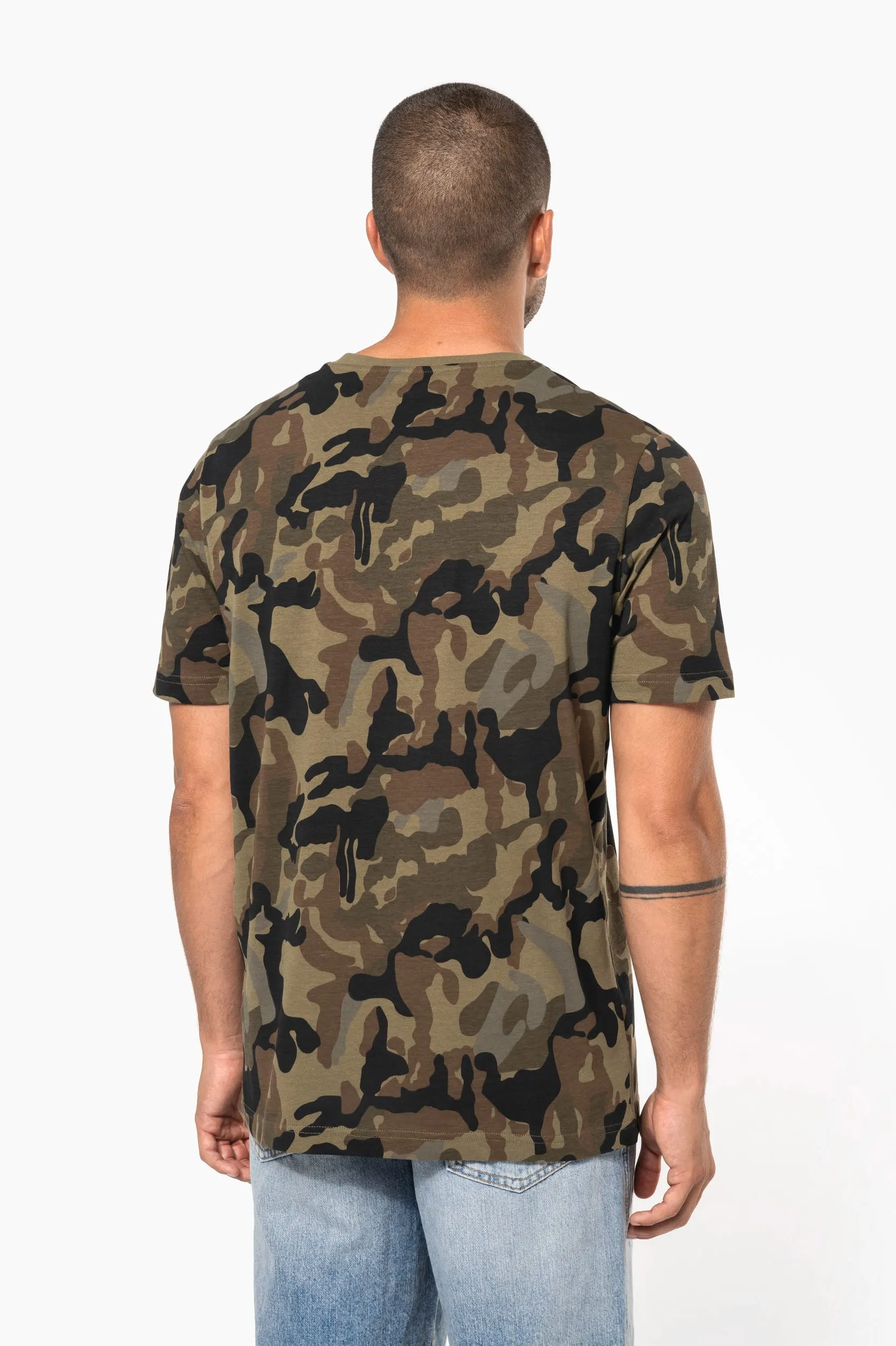 Camiseta camuflaje hombre