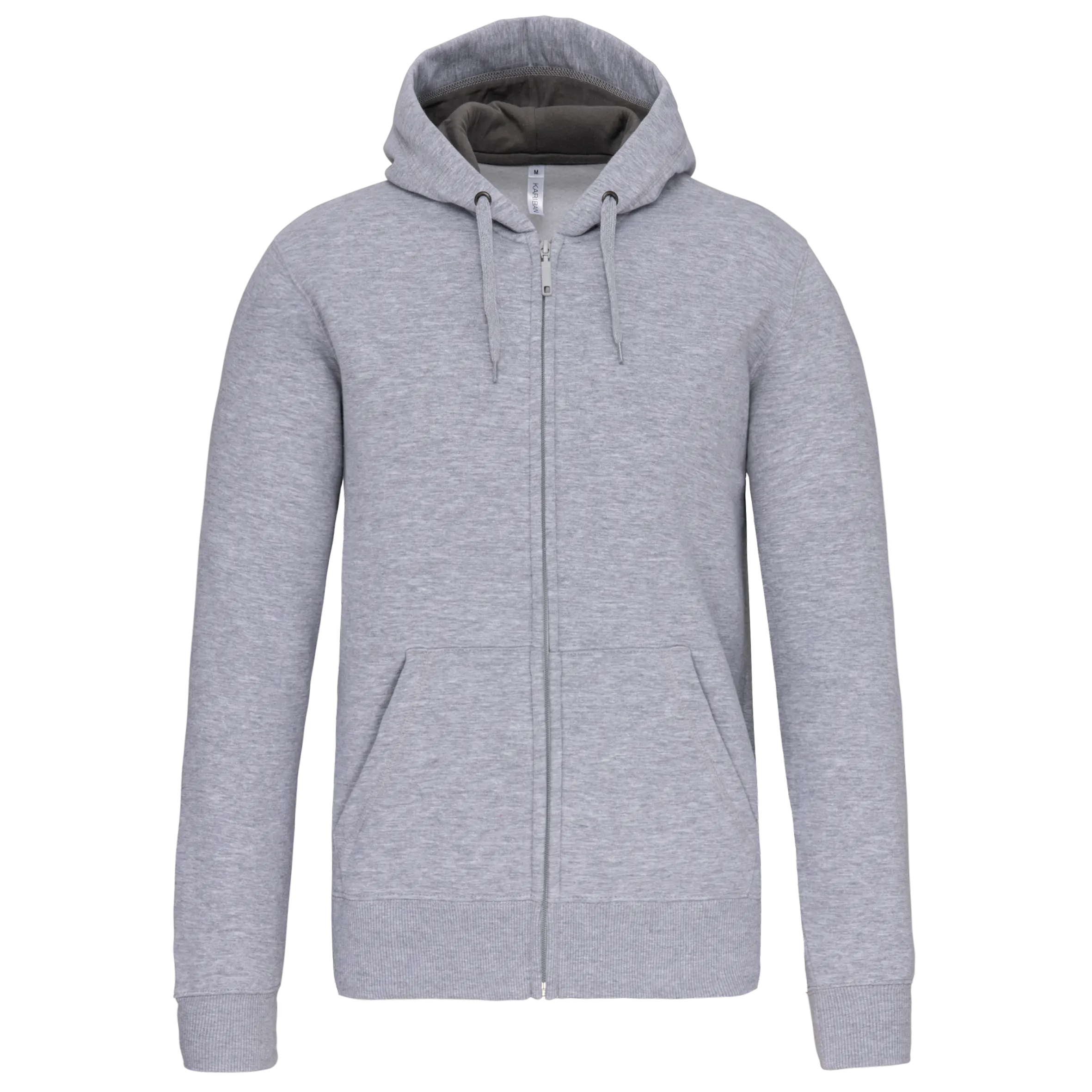 Sudadera capucha y cremallera