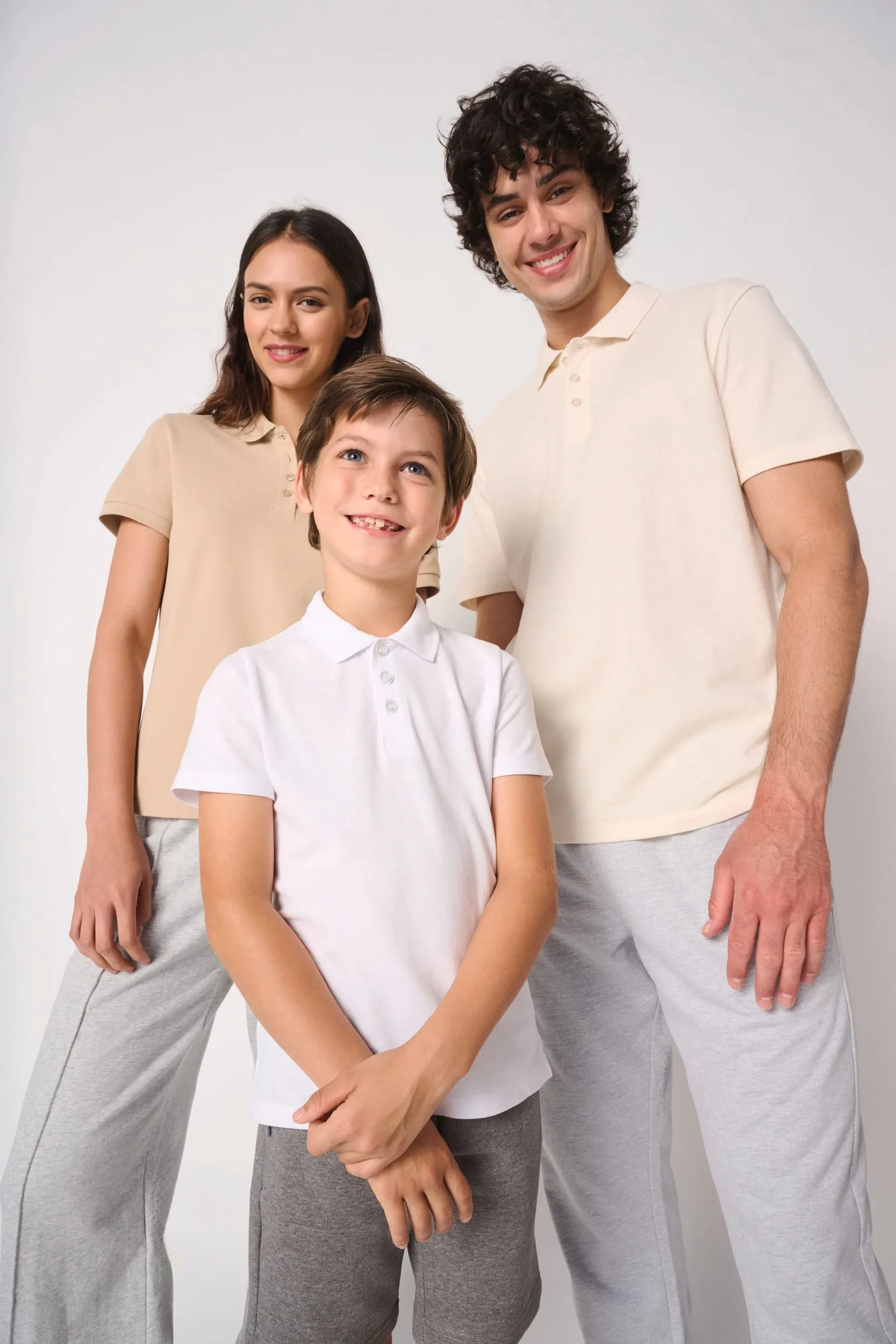 Polo punto piqué infantil