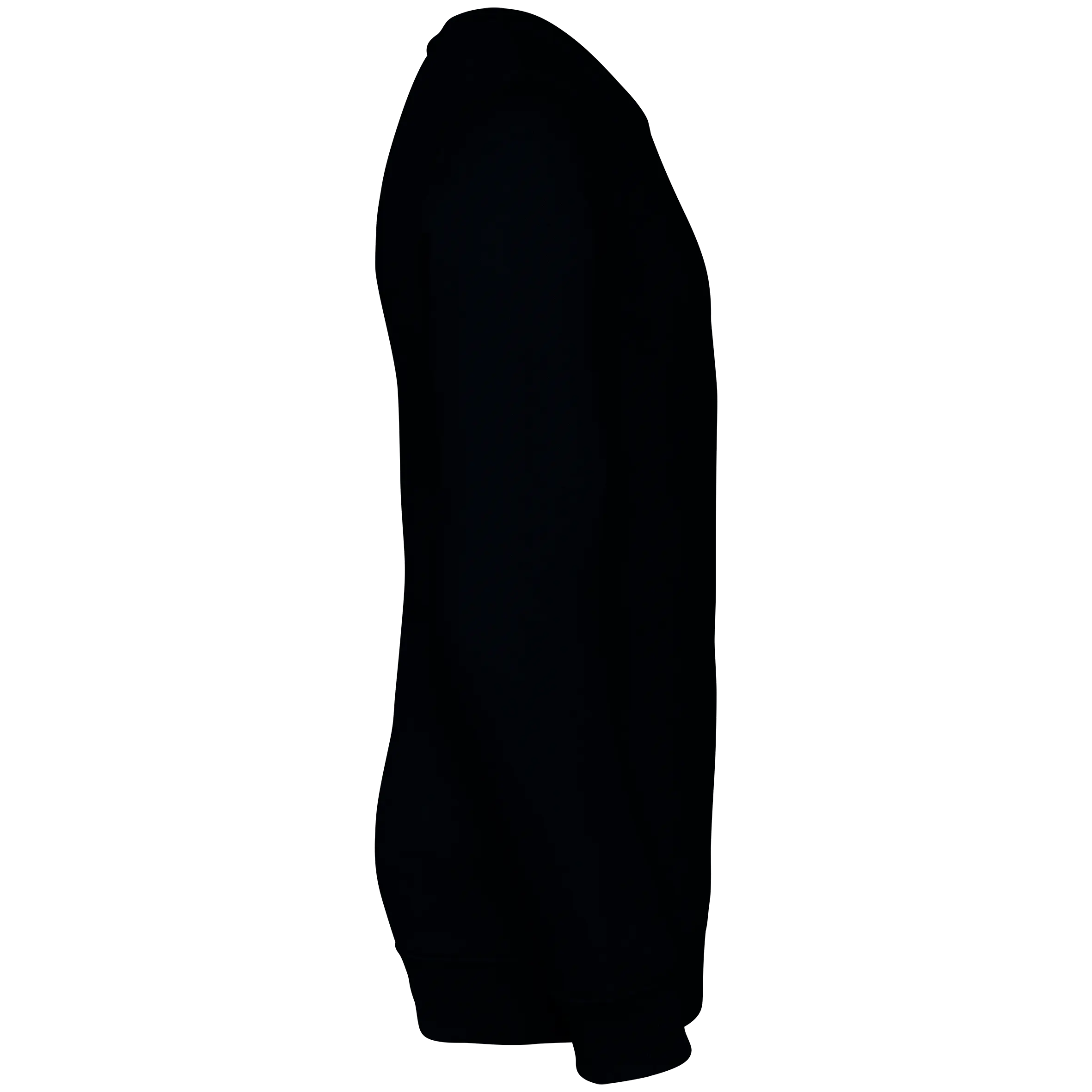 Sudadera ecorresponsable cuello redondo infantil