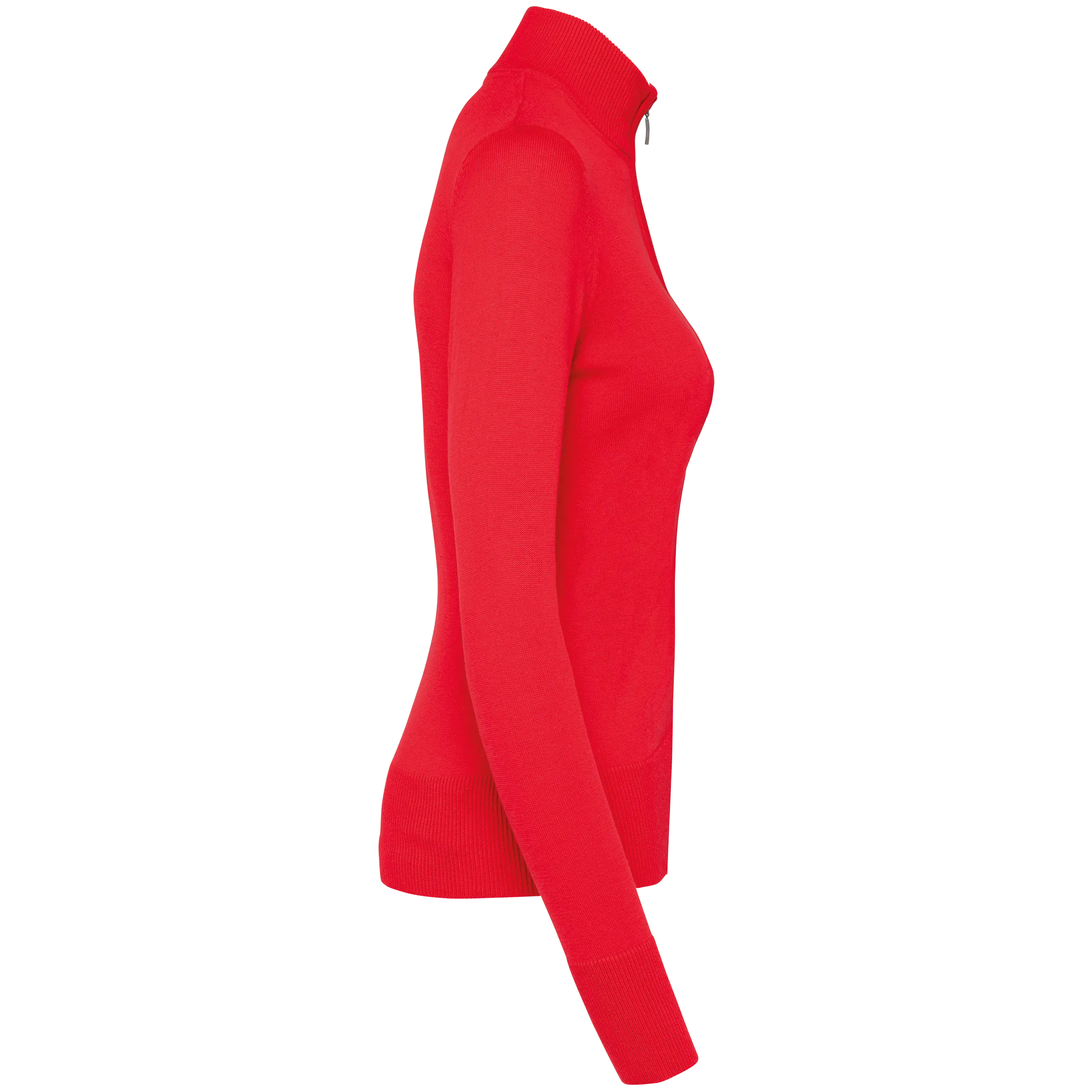 Chaqueta de punto con cremallera mujer