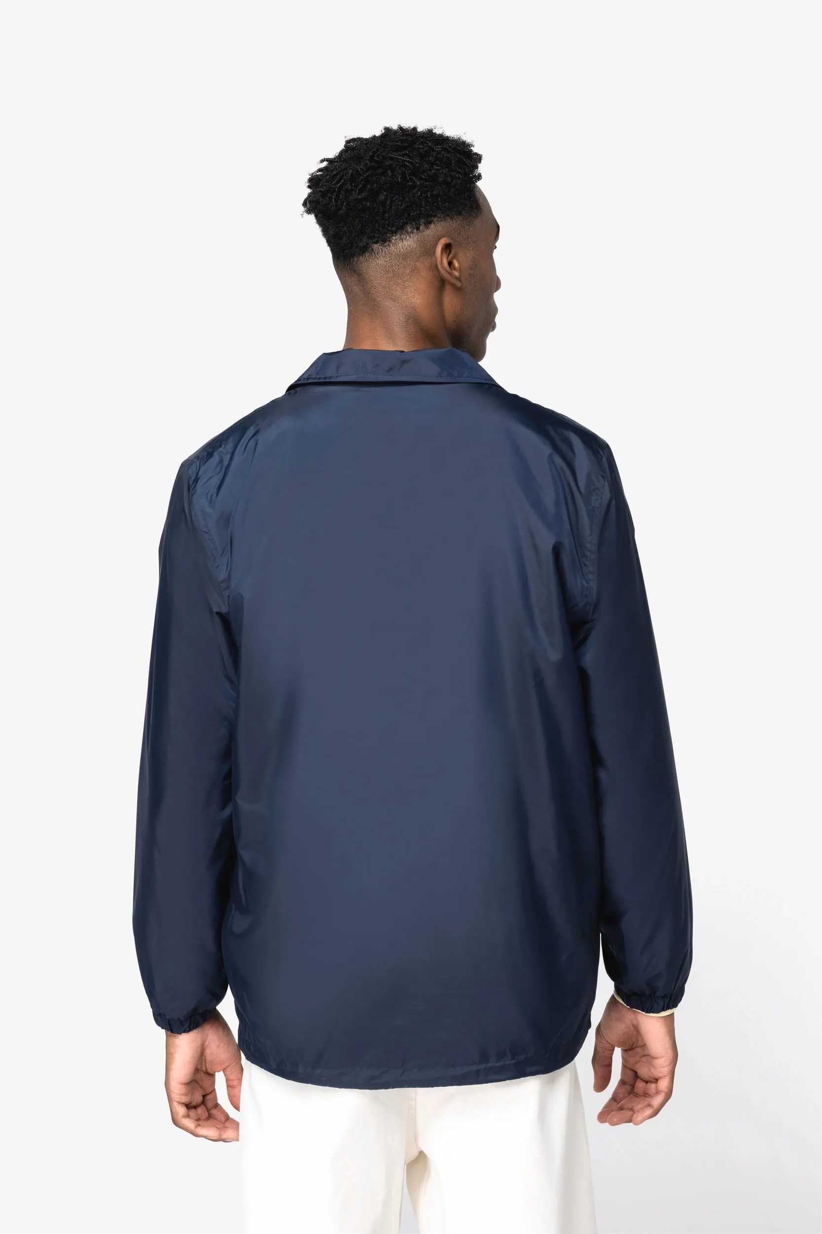 Chaqueta ecorresponsable cortavientos unisex