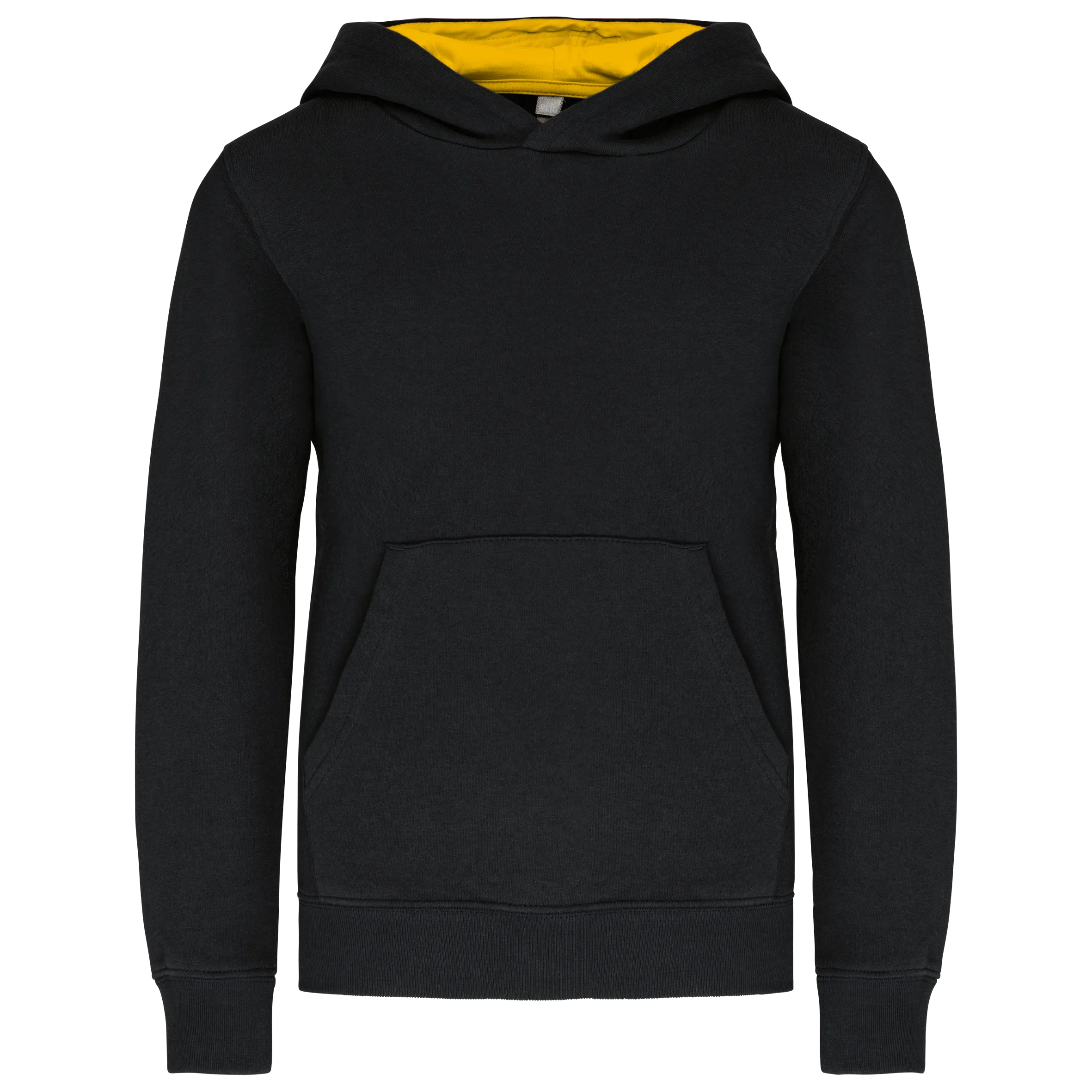 Sudadera capucha contrastada niños